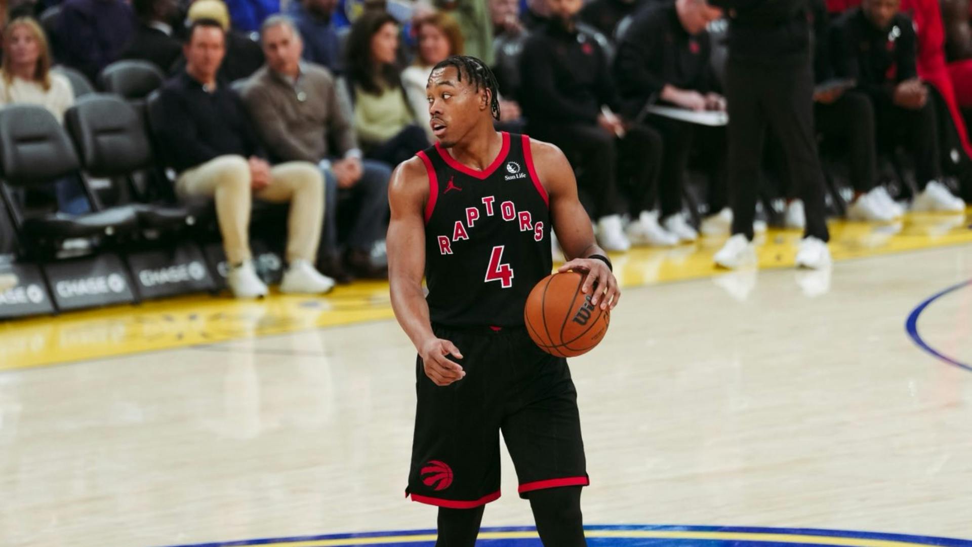 Toronto Raptors blitz Warriors in high-scoring affair