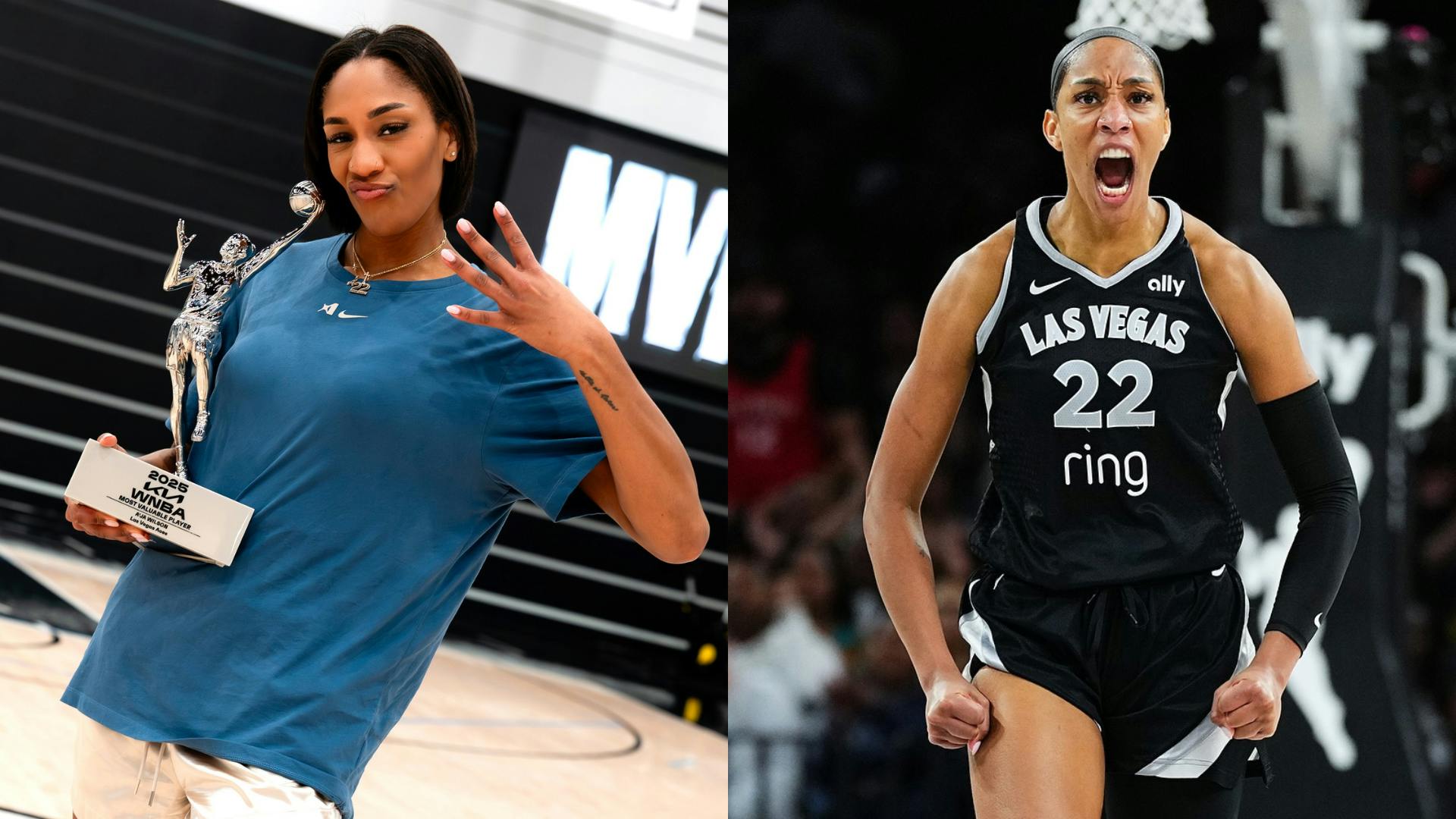 A’ja Wilson makes history with record fourth WNBA MVP award