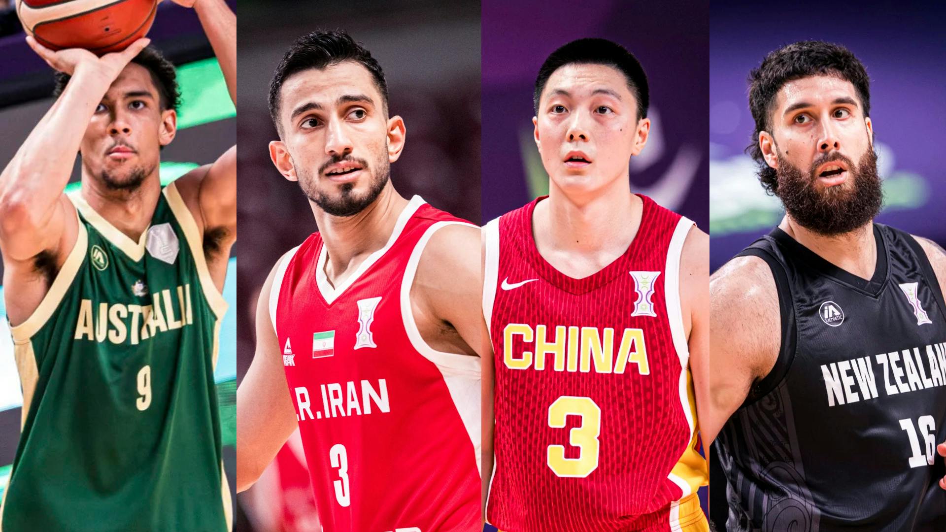 Australia, Iran, China, and New Zealand claim first FIBA Asia Cup quarterfinals spots