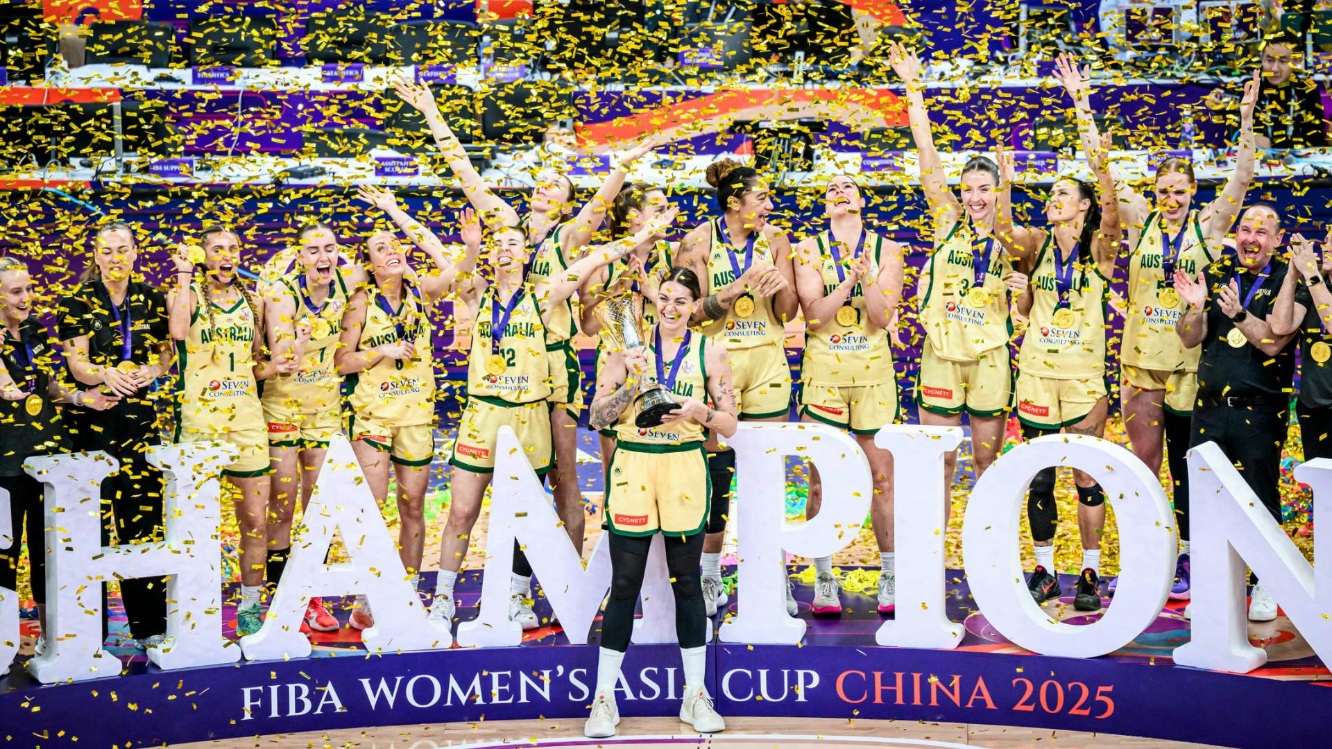 Australia claims first FIBA Women’s Asia Cup title with win over Japan