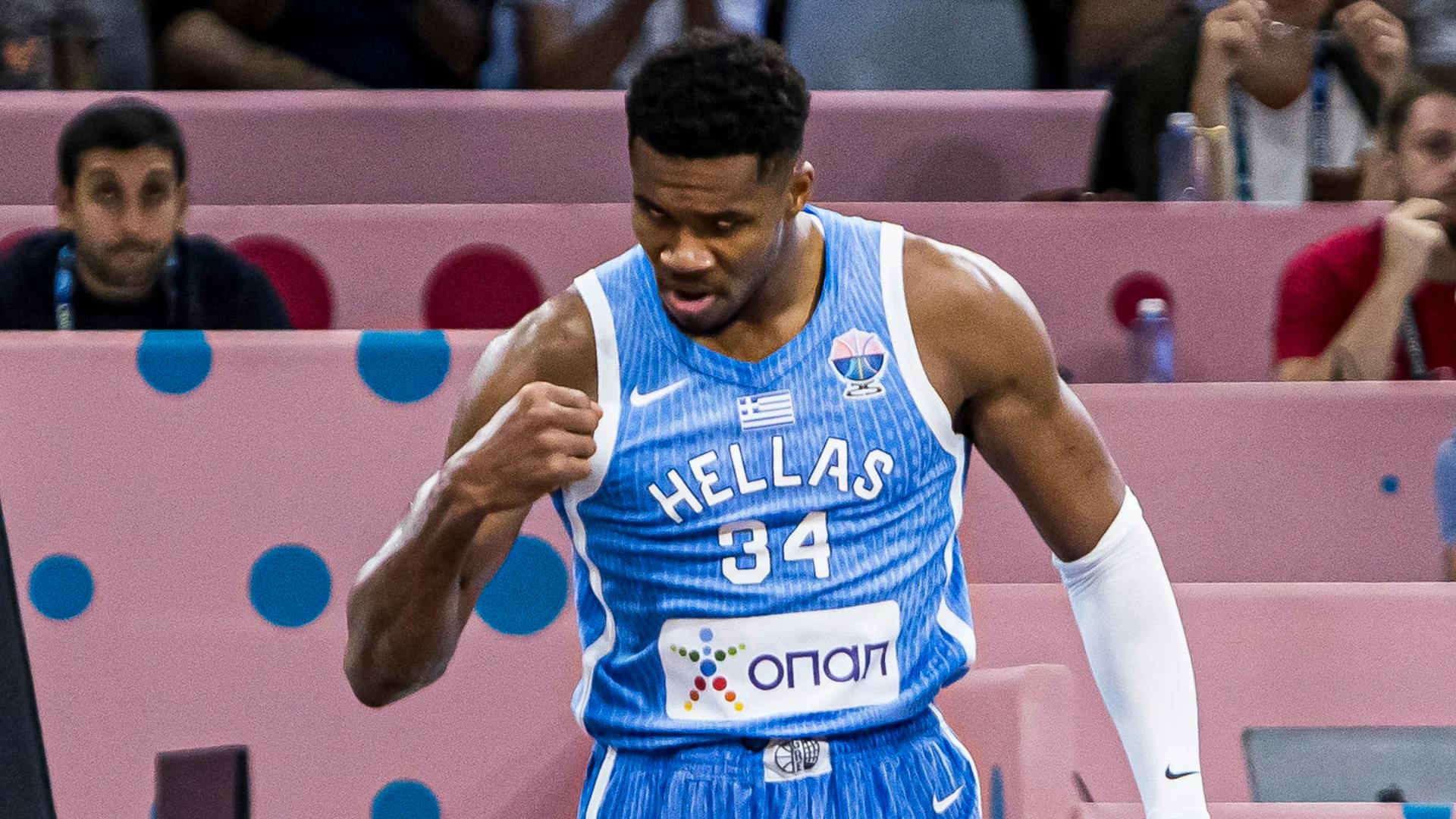 Giannis, Greece clinch EuroBasket Round of 16 after 41-point win over Georgia