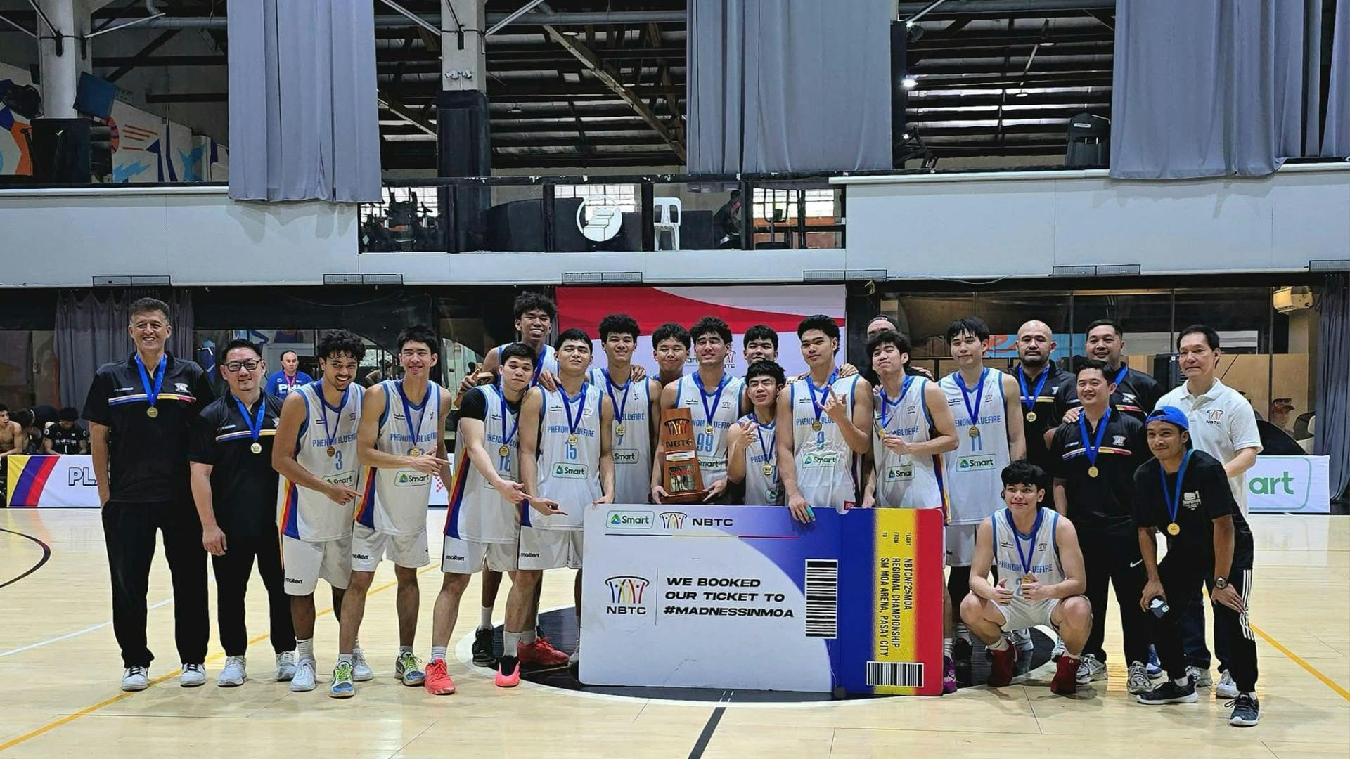 Kieffer Alas-led Phenom Blue Fire, Arellano complete NBTC Nationals 32-team pool