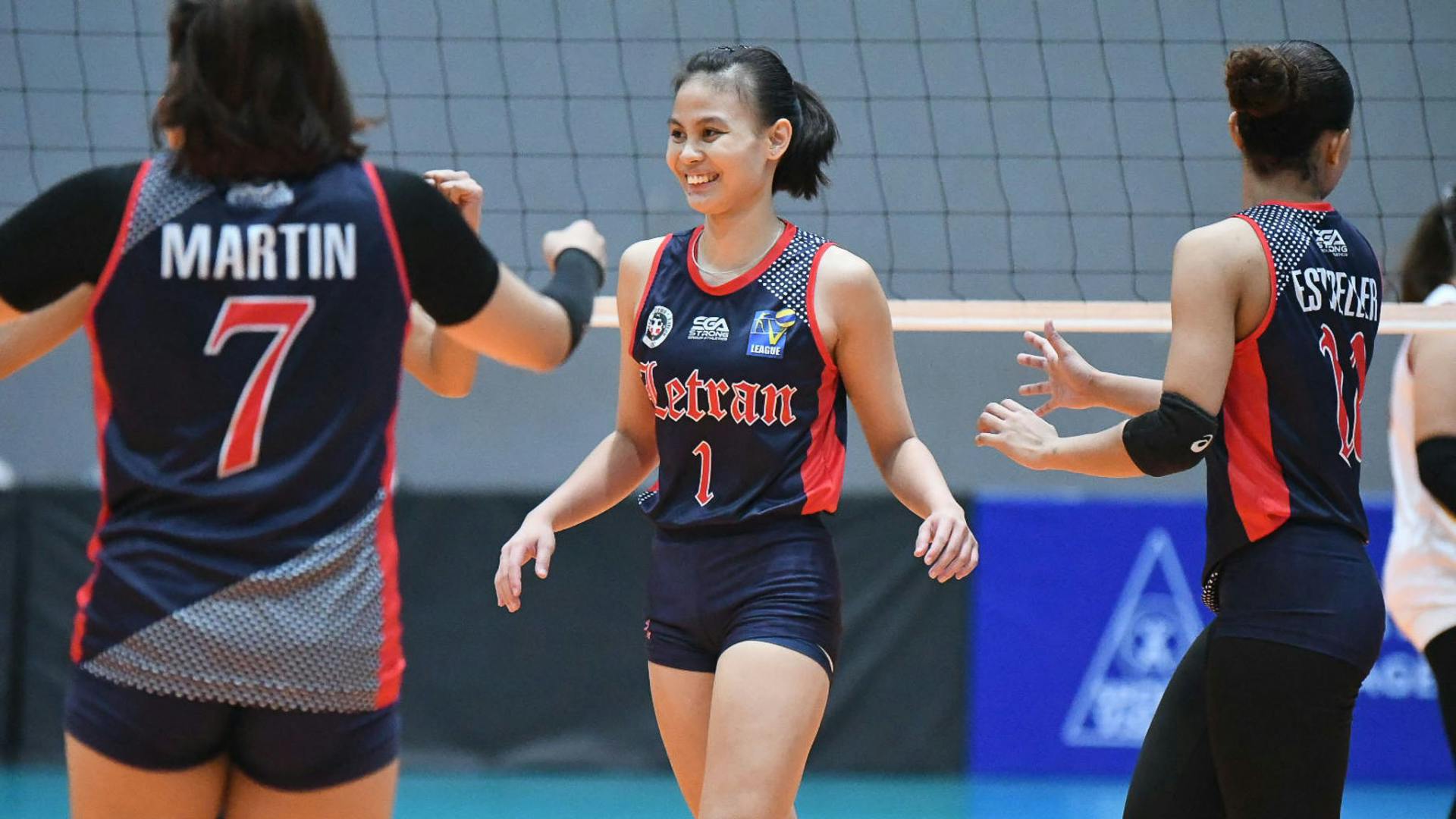 Nitura, Sarie power Letran to first V-League win
