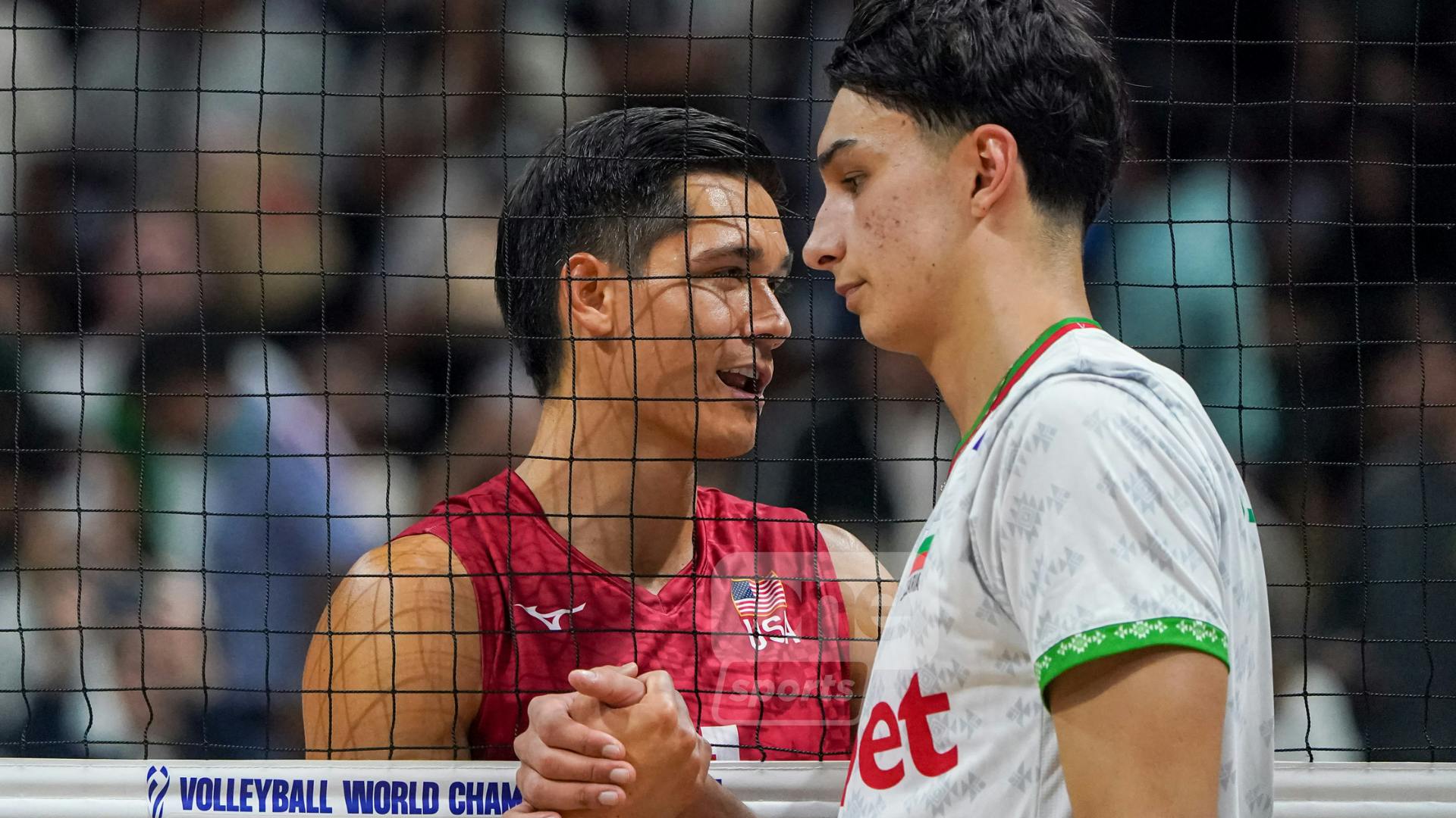 Moni Nikolov learns from Micah Christenson, earns praise after FIVB Worlds duel