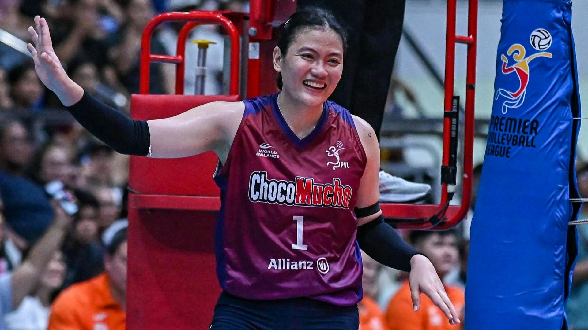 Isa Molde, Choco Mucho out to end skid against streaking PLDT in PVL on Tour