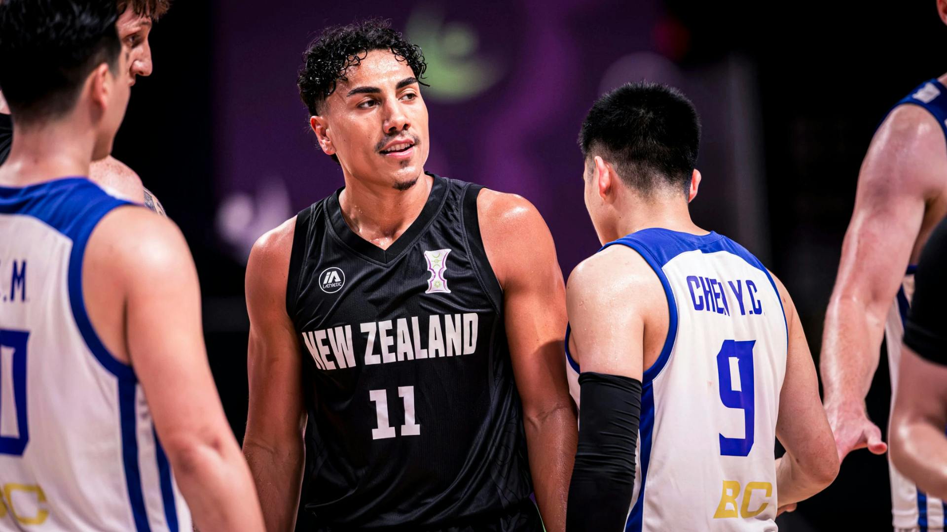 New Zealand sweeps Group D of FIBA Asia Cup with 40-point beatdown of Chinese Taipei