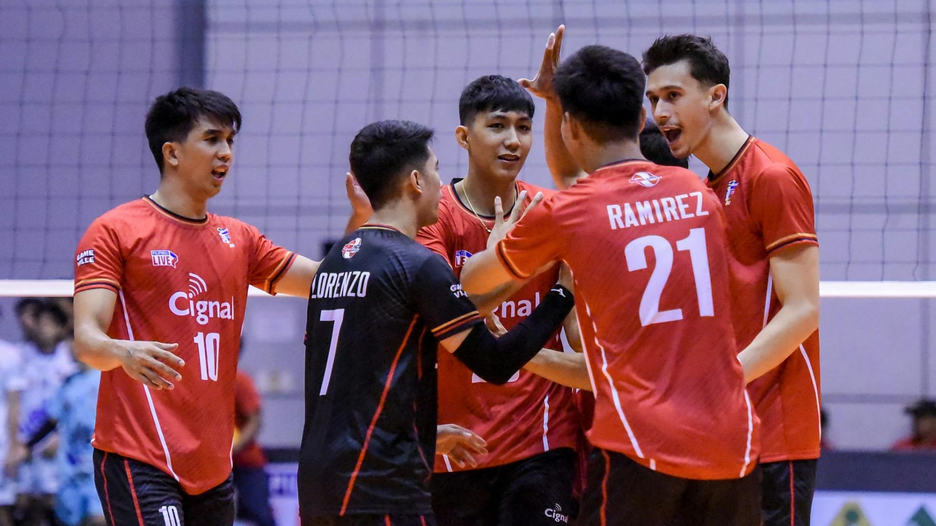 Cignal bounces back, sweeps VNS-Laticrete in Open Conference