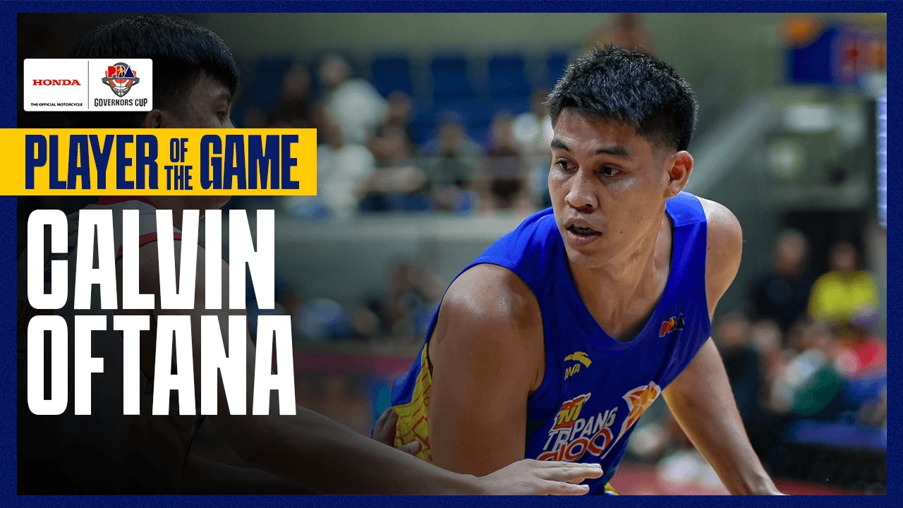 Calvin Oftana delivers a double-double performance for TNT in Game 2 win against Rain or Shine | PBA Highlights