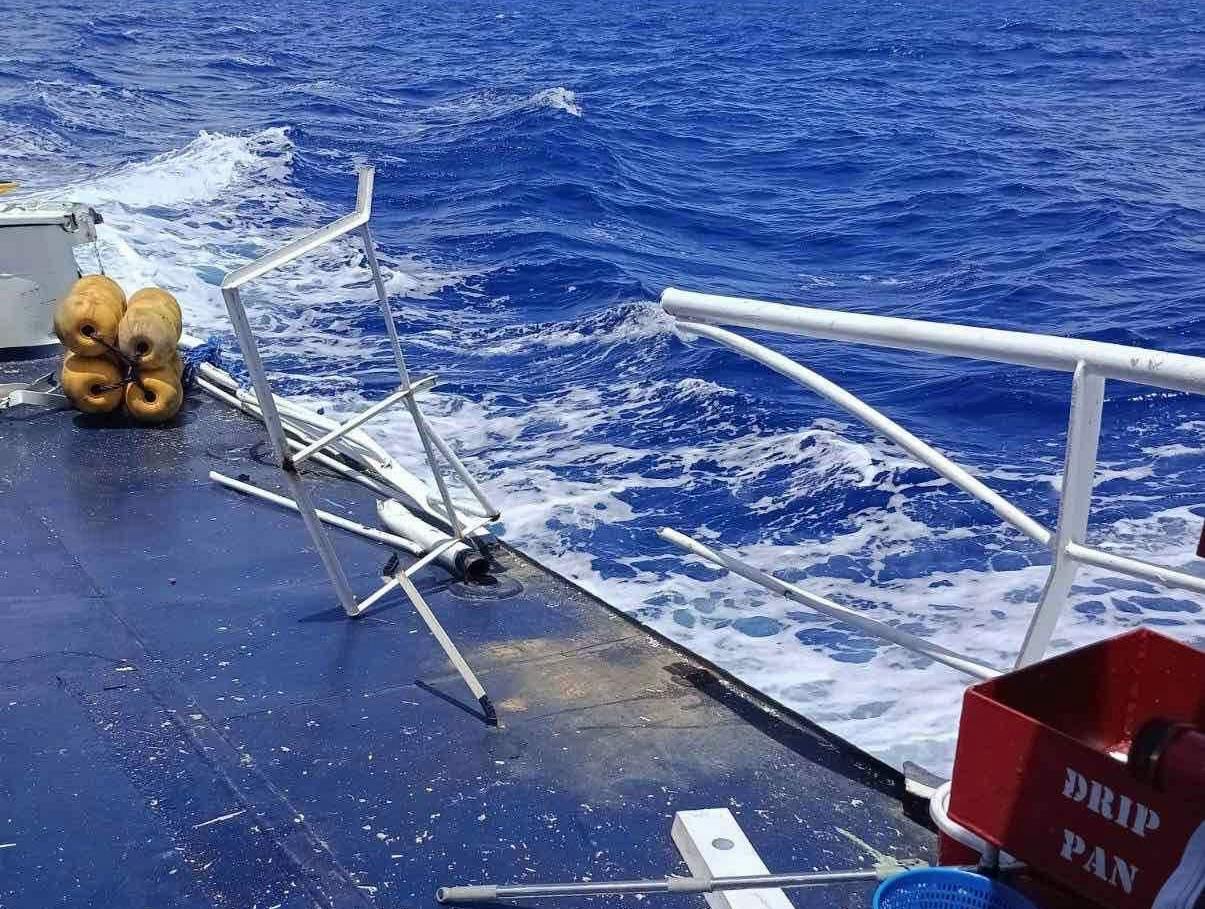 BFAR Vessel Hit By China Coast Guard Ship