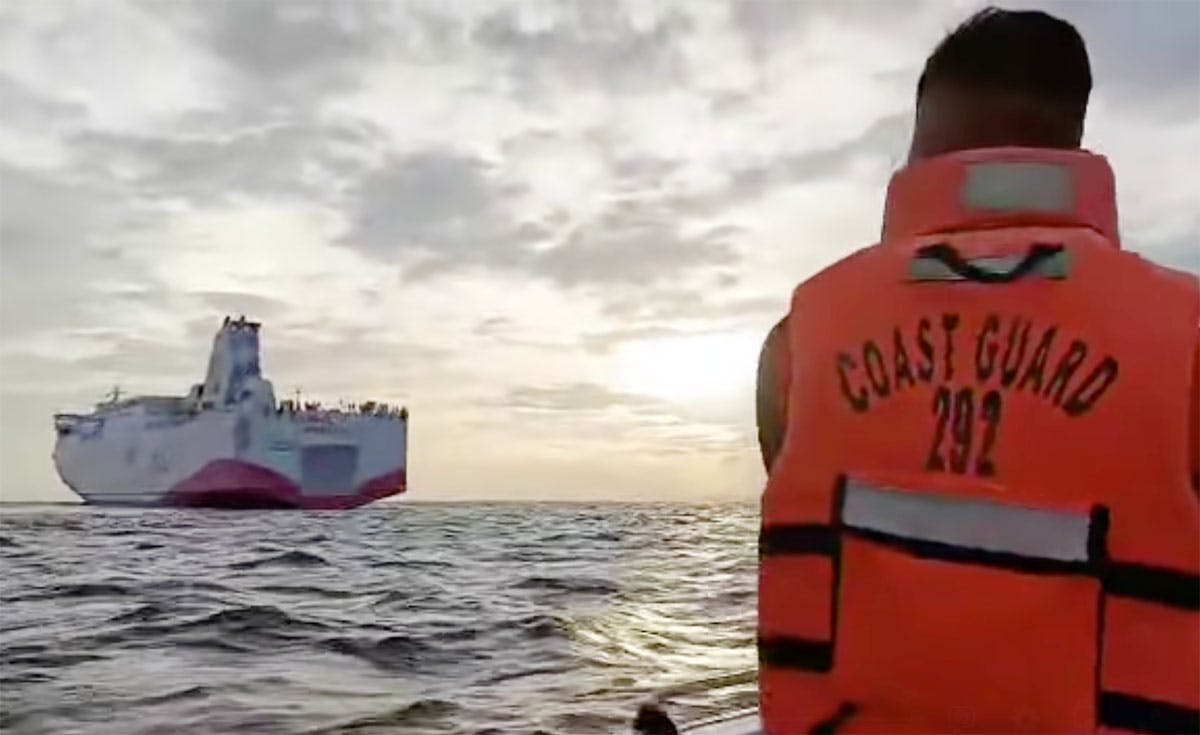 Did A Man Fall Or Jump From A Boat Off Batangas? PCG Heightens Search And Rescue Efforts