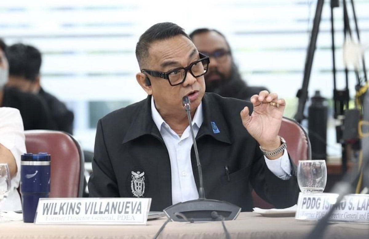 Former PDEA Chief Villanueva Surrenders To Quad Comm