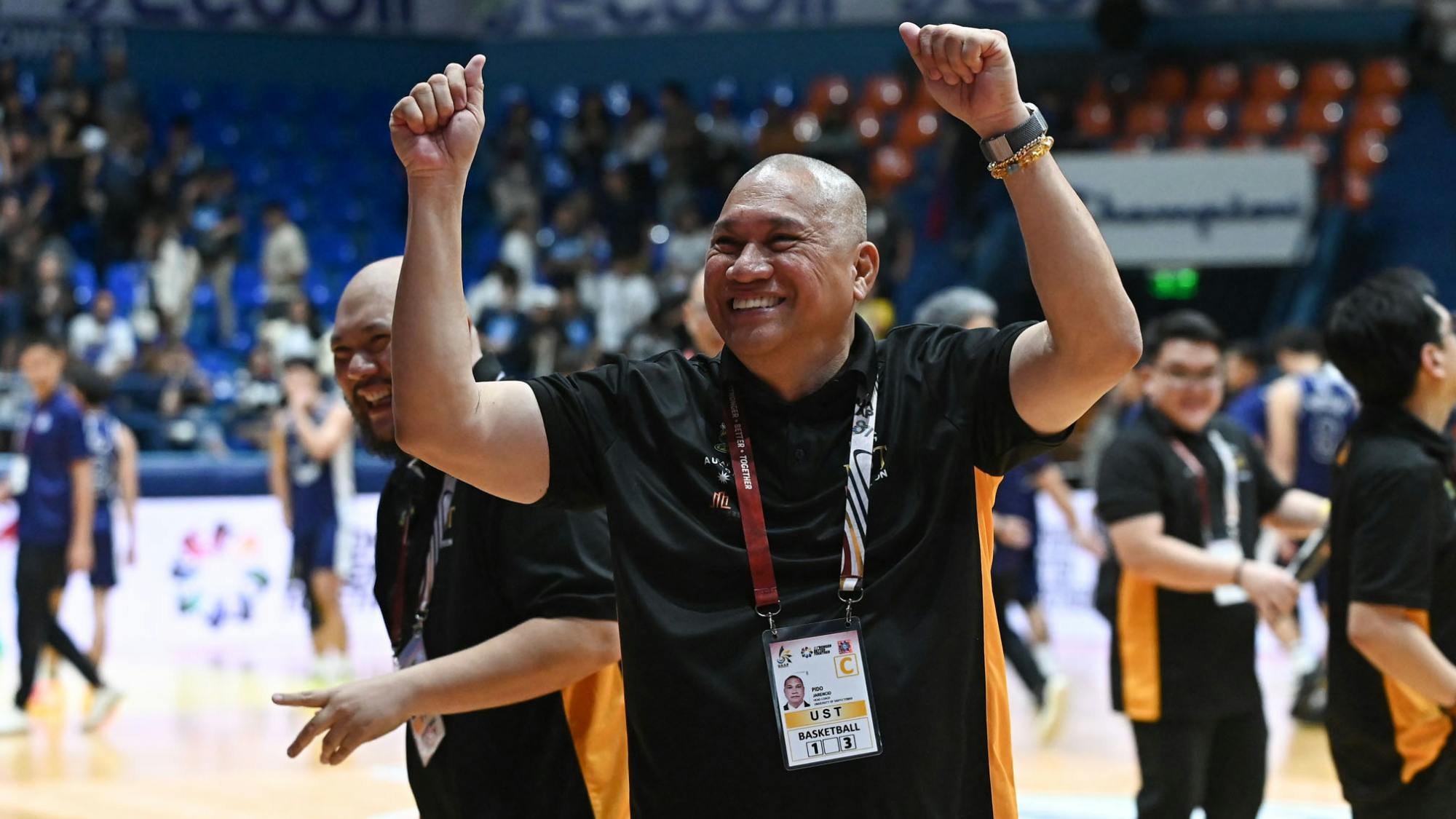 ‘Build, build, build’: Pido Jarencio preaches patience as UST finally back in Final Four