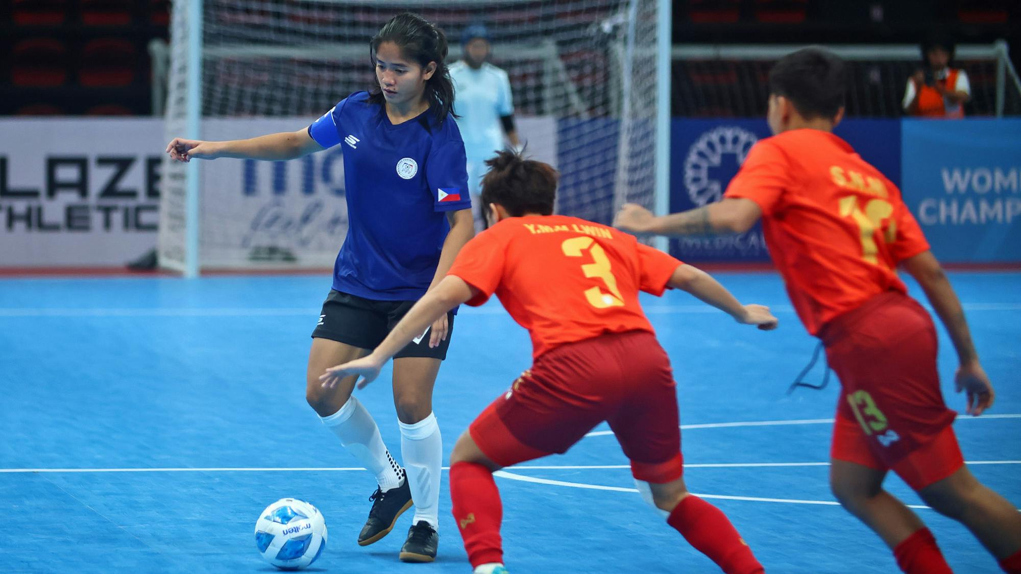 Pinay5 battle Myanmar to a draw in ASEAN Futsal Championship opener