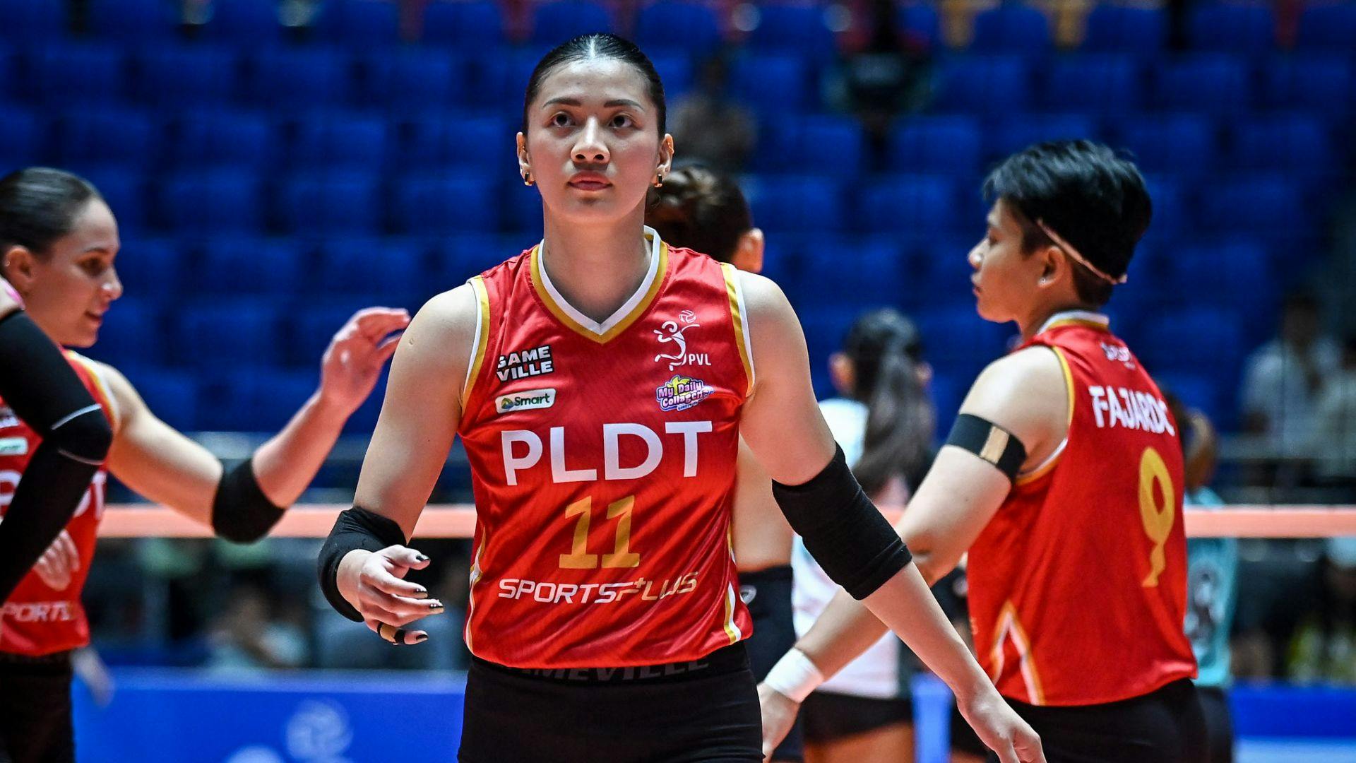 Kianna Dy, PLDT push for top seed in PVL Reinforced vs Chery Tiggo