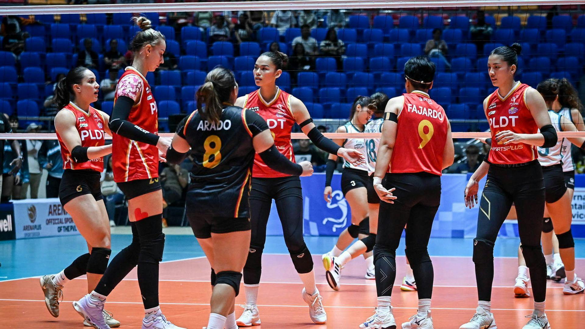 PLDT knocks down Galeries Tower, nears PVL Reinforced quarterfinals berth