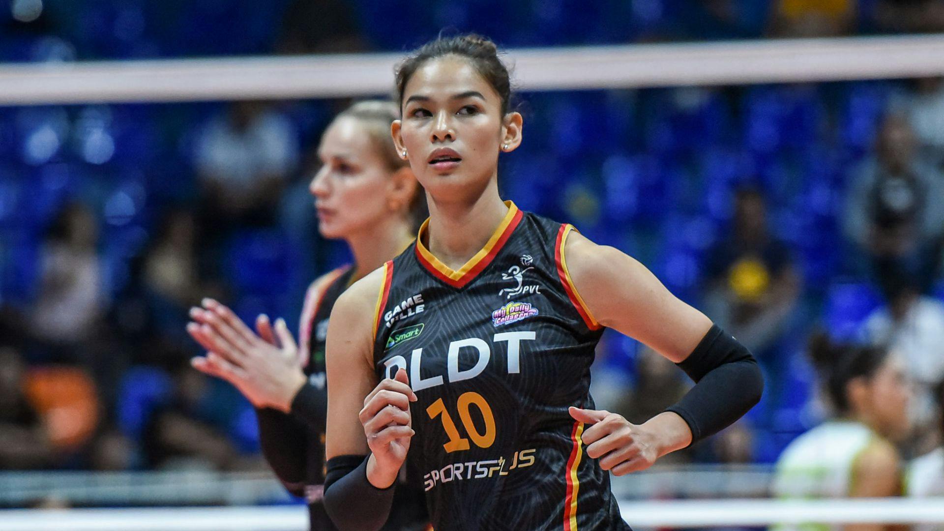 Majoy Baron, PLDT aim to strengthen hold on no. 2 spot vs Galeries Tower in PVL Reinforced