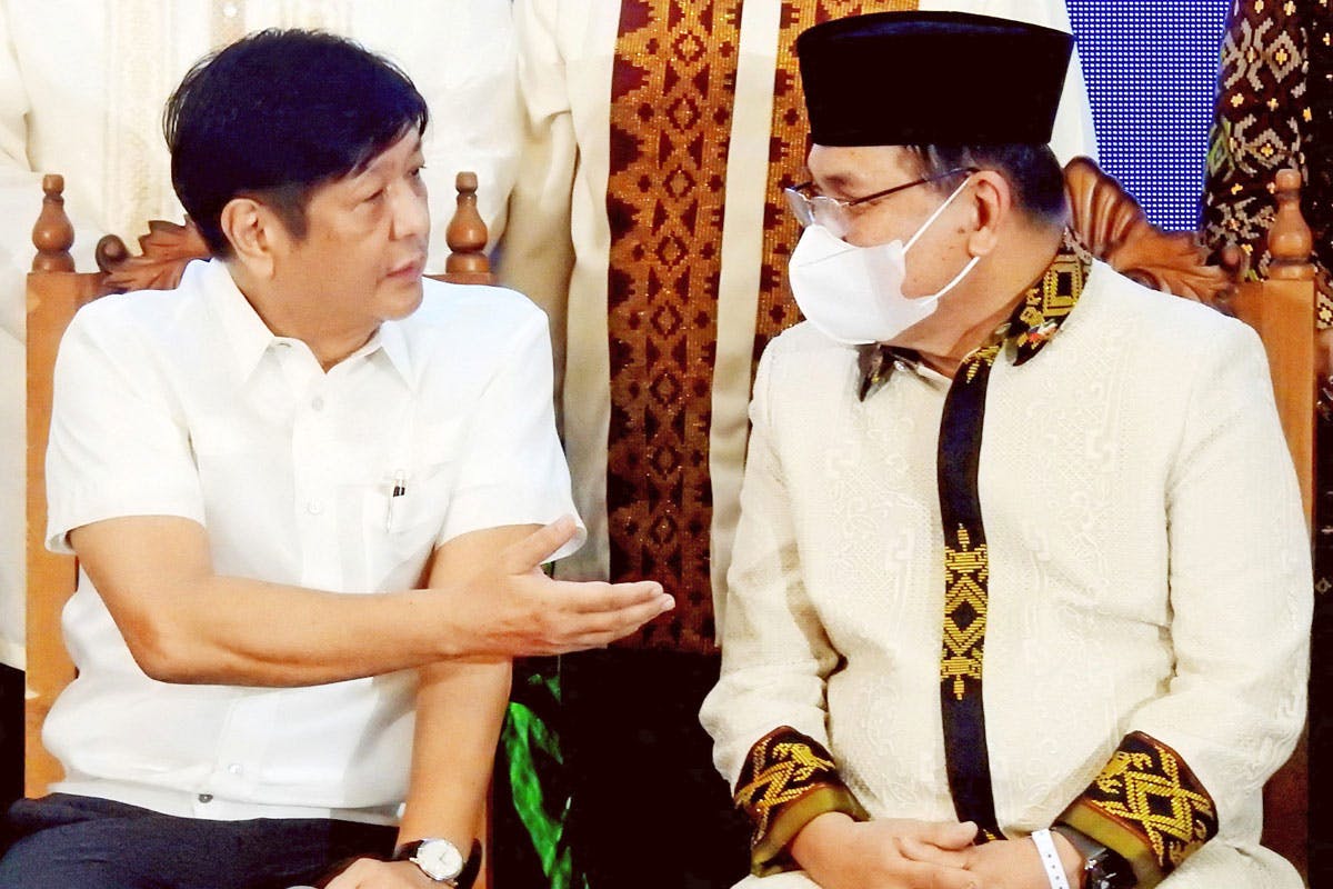 Marcos Calls For Unity Among All Bangsamoro Leaders