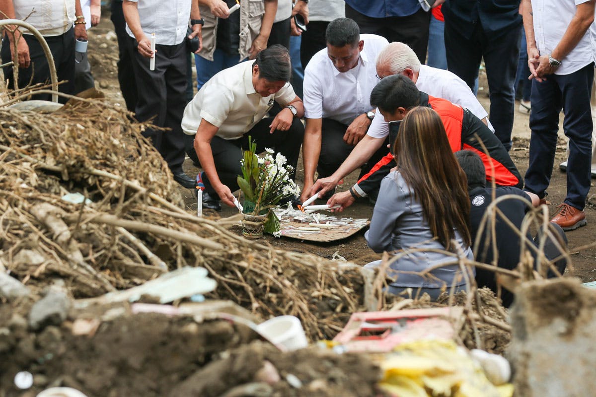 Marcos Mourns Kristine Victims, Says Gov’t Response Never Enough