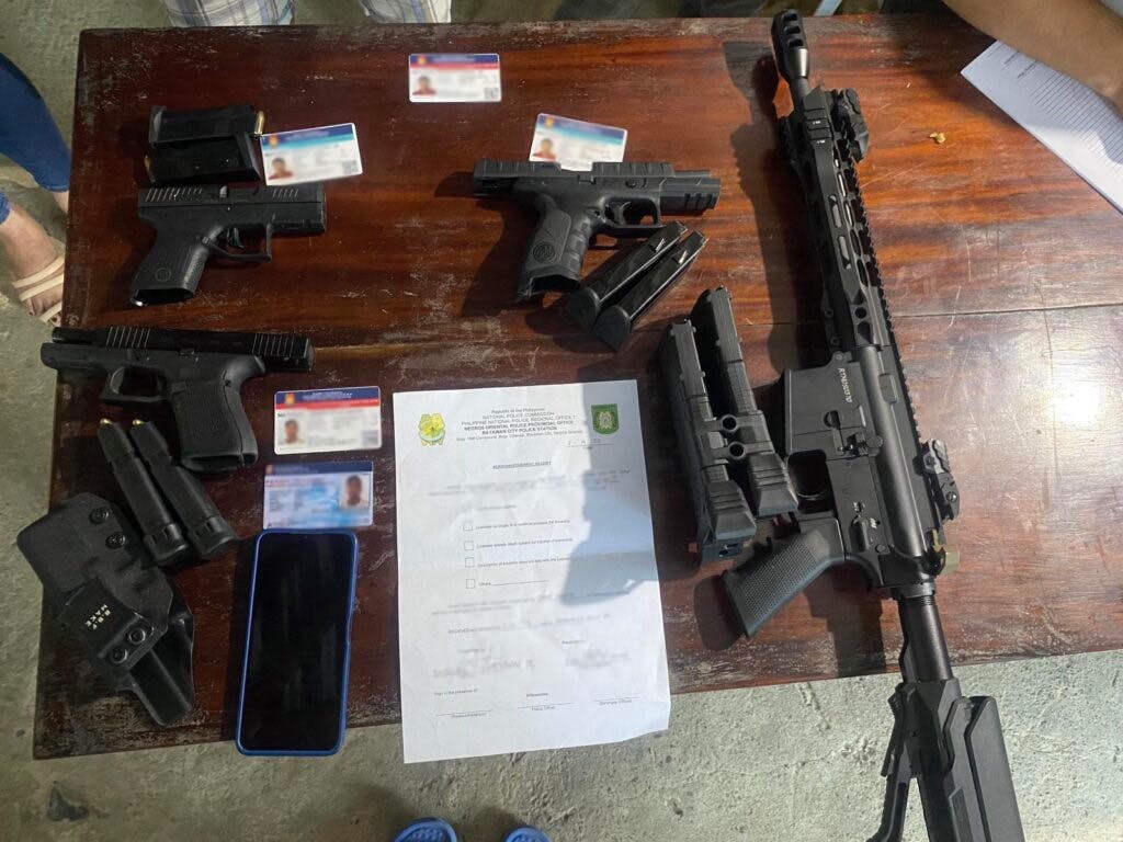 Teves Houses Raided; Illegal Firearms Seized