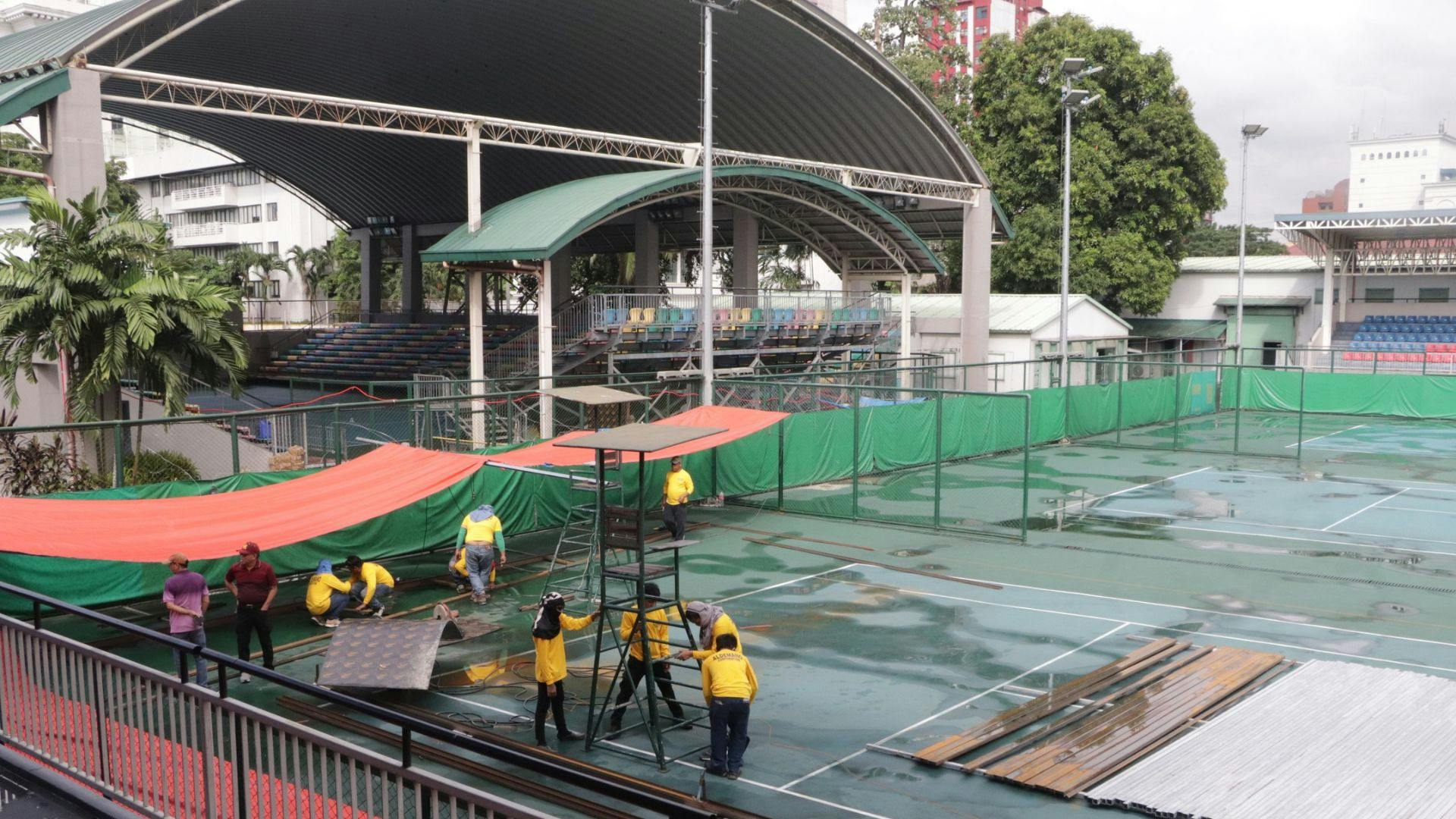 PSC starts Rizal Memorial renovations ahead of WTA 125 Philippine Women’s Open