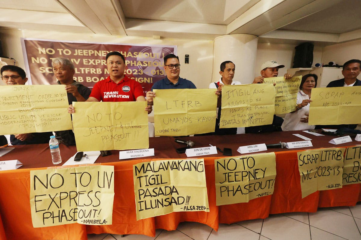 PUJs, UVs To Stage Weeklong Strike