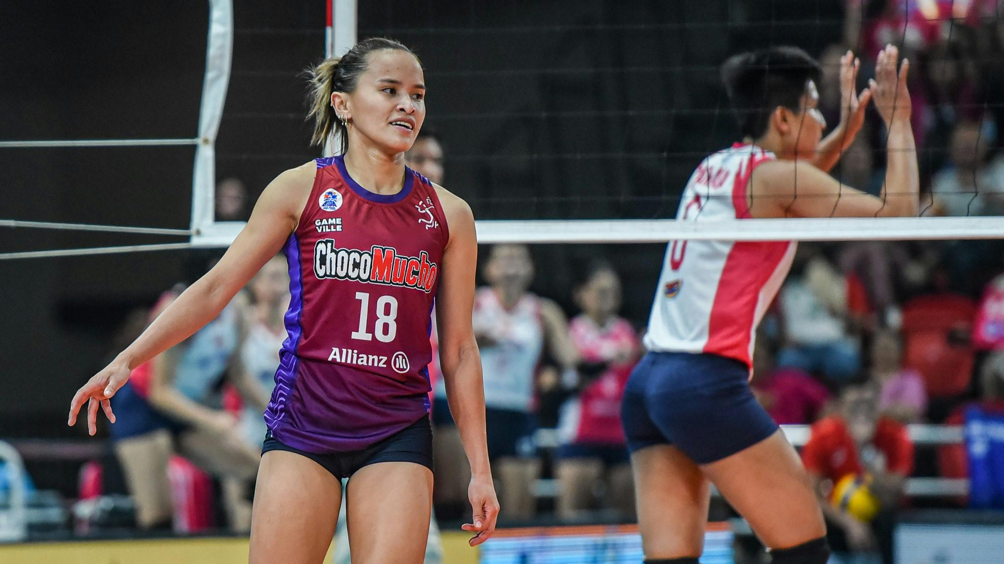 PVL : Sisi Rondina et Choco Mucho remportent leur première victoire ...