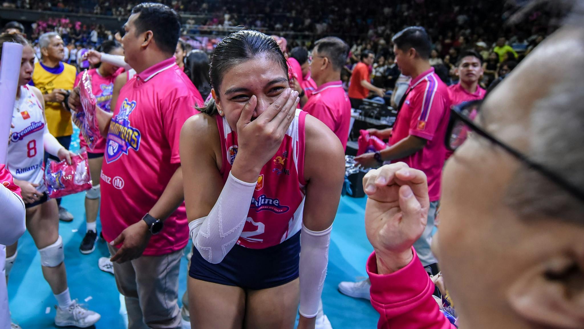 Alyssa Valdez reveals what she was praying for prior to fifth set of Creamline