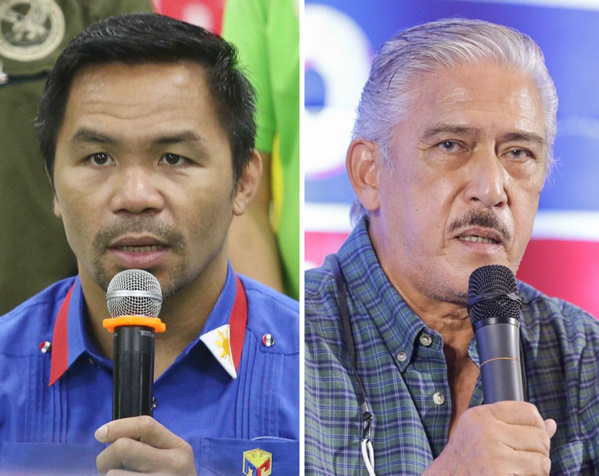 Pacquiao May Adopt Sotto If Atienza Backs Out