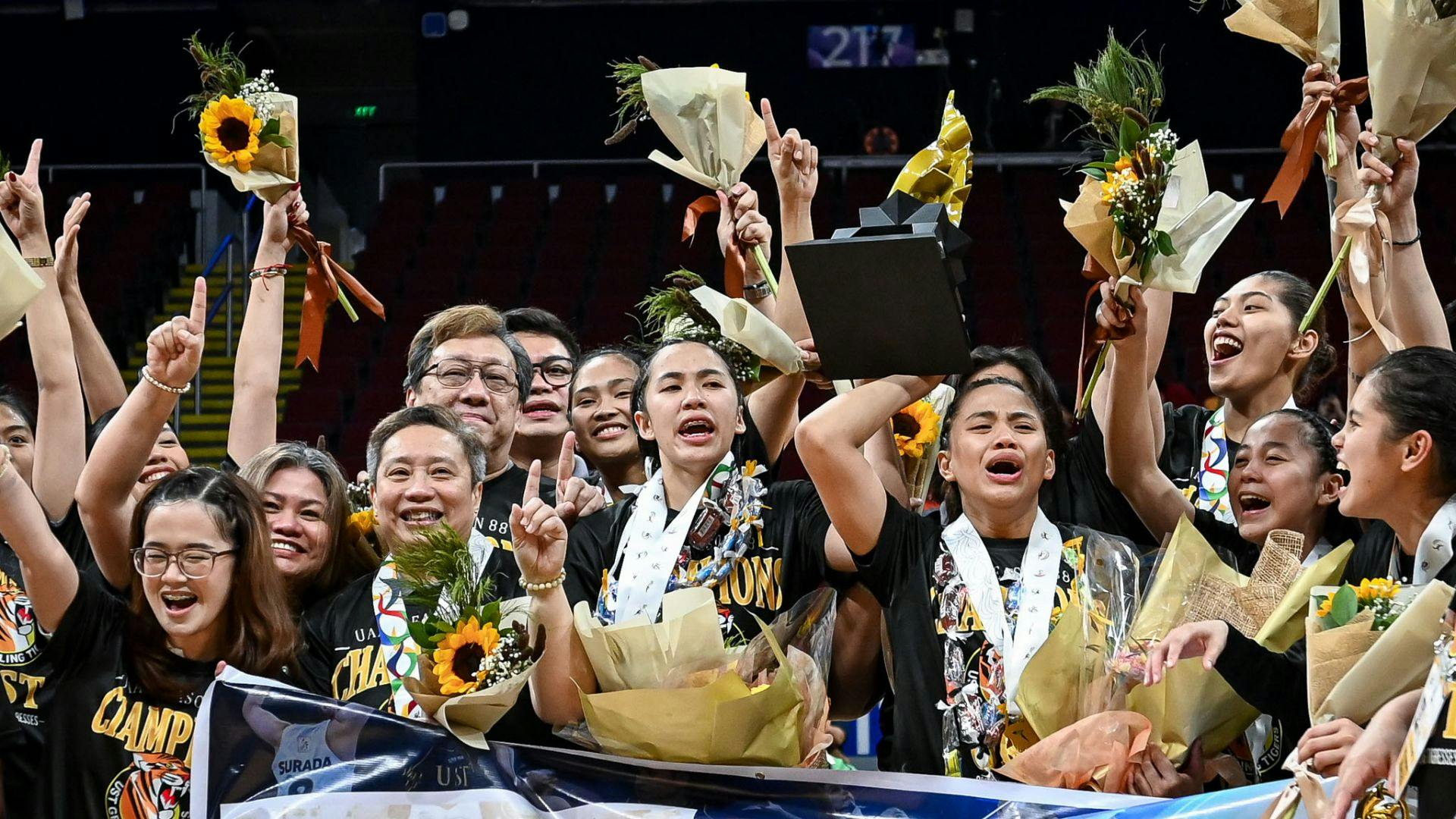Ong calls Pastrana, Soriano ‘heaven sent’ as UST reclaims UAAP women’s basketball crown