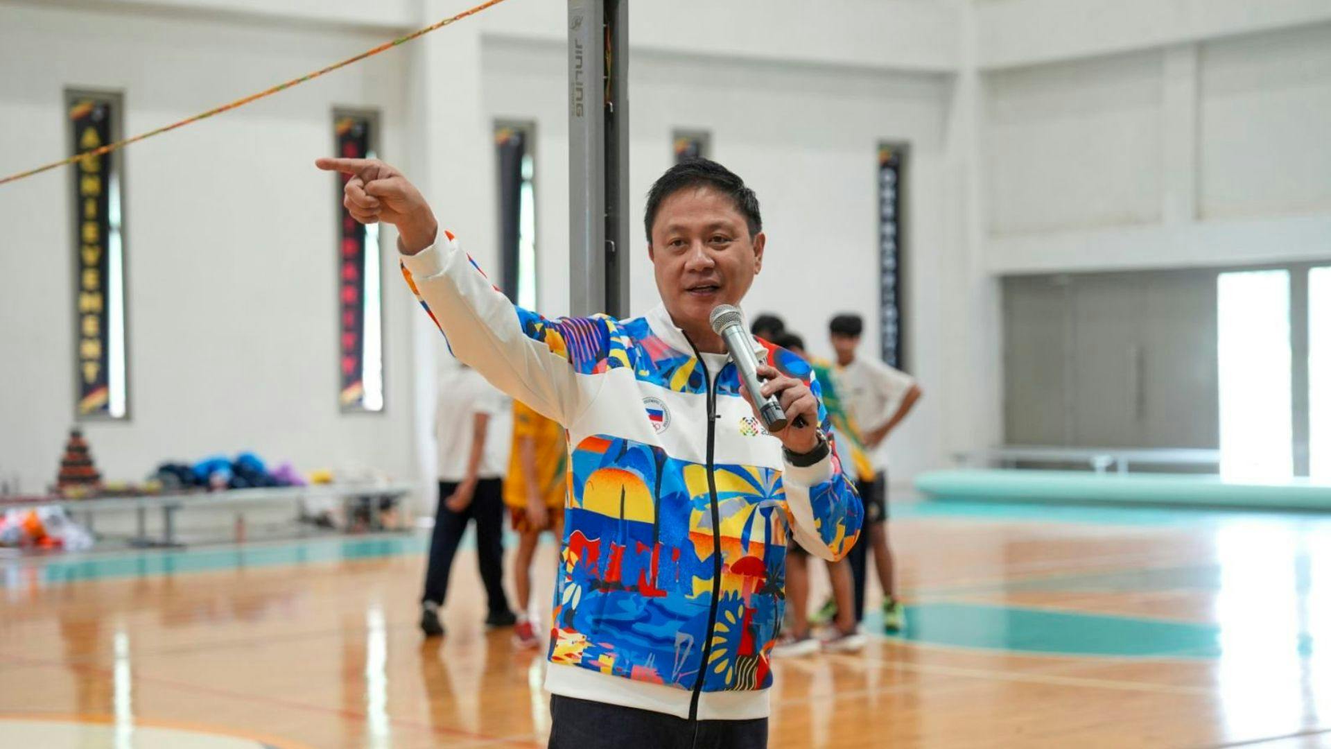 PSC chairman Pato Gregorio pushes for more international tilts for young Filipino athletes