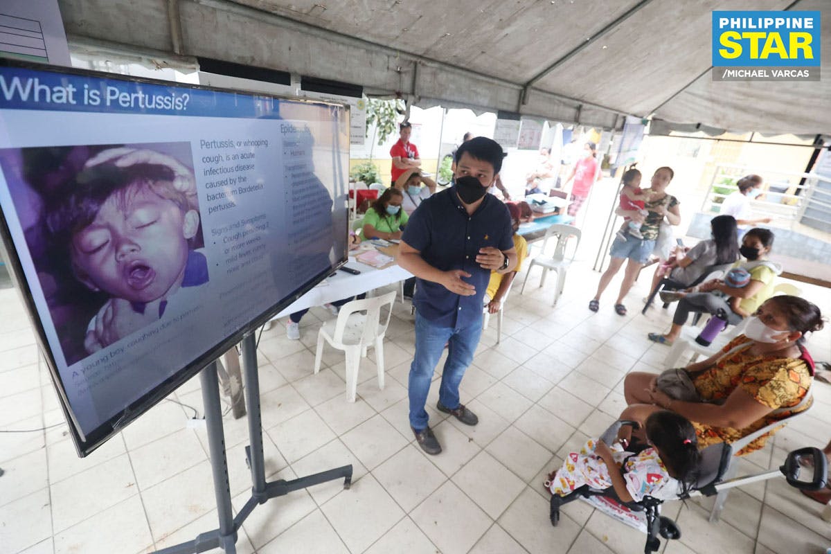DOH: Pertussis Cases 20 Times Higher Since January