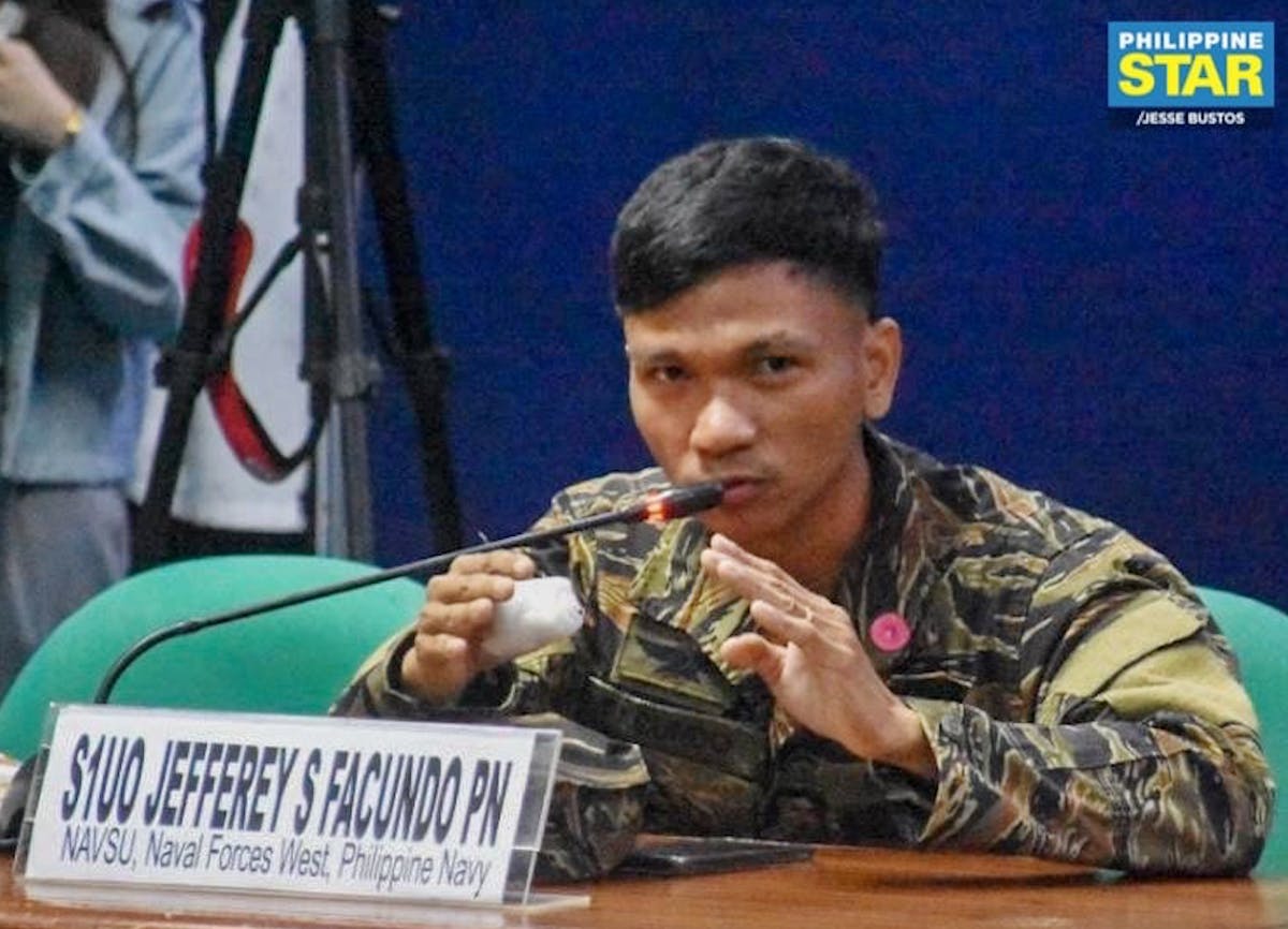 ‘Navy Sailor’s Thumb Reattached’