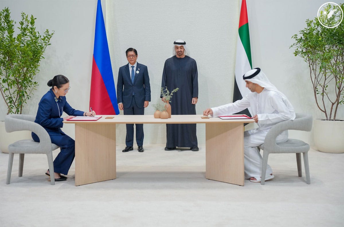 Phl, UAE Sign Trade Agreement