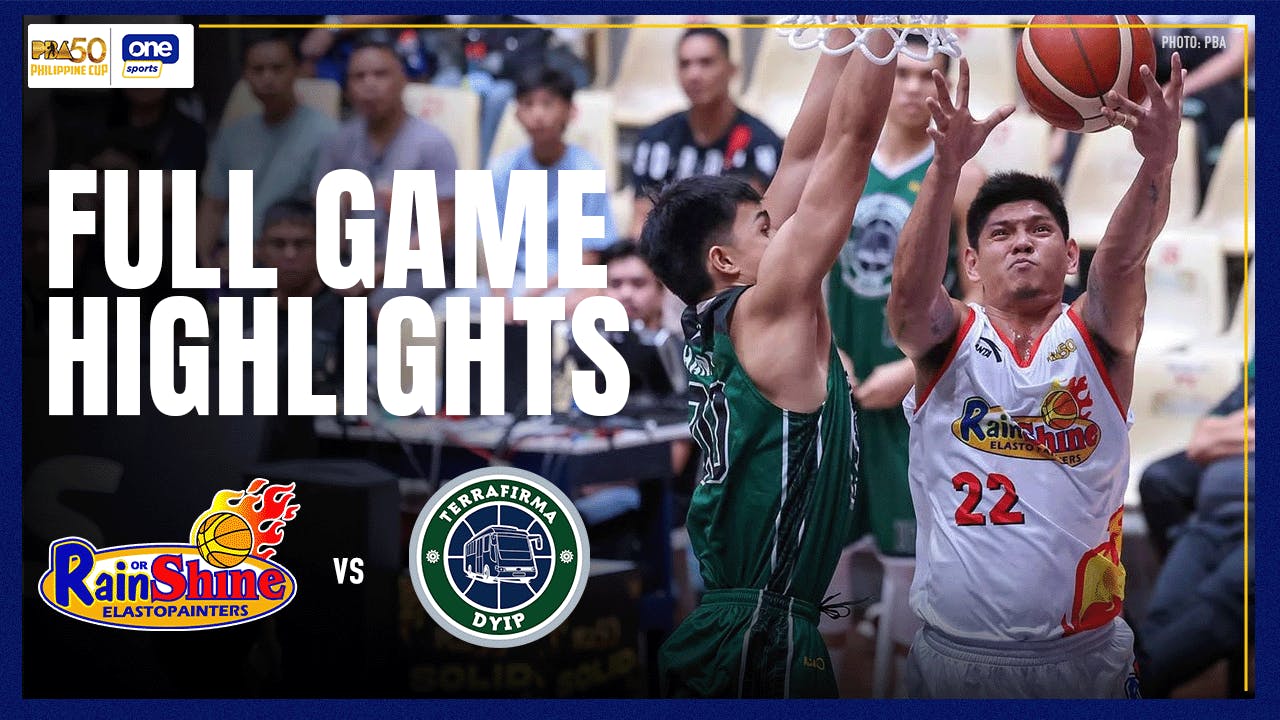 Rain or Shine back on top with 3rd straight win vs Dyip | PBA Highlights