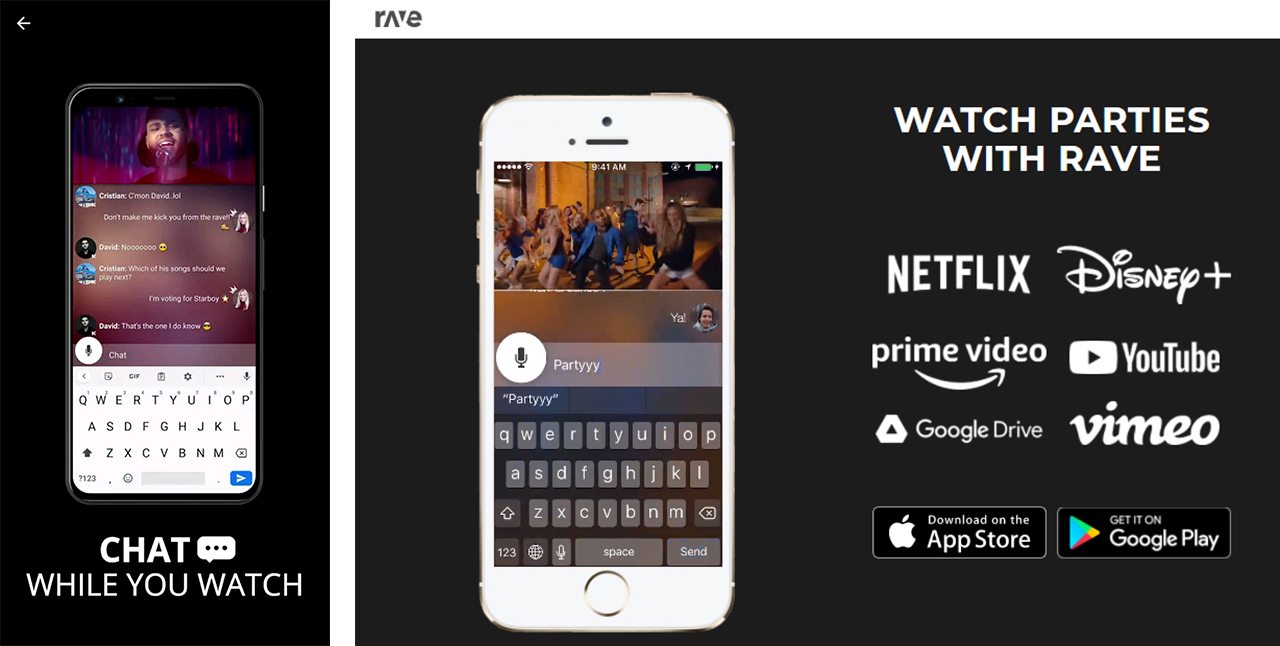 Rave – Watch Party - Apps on Google Play