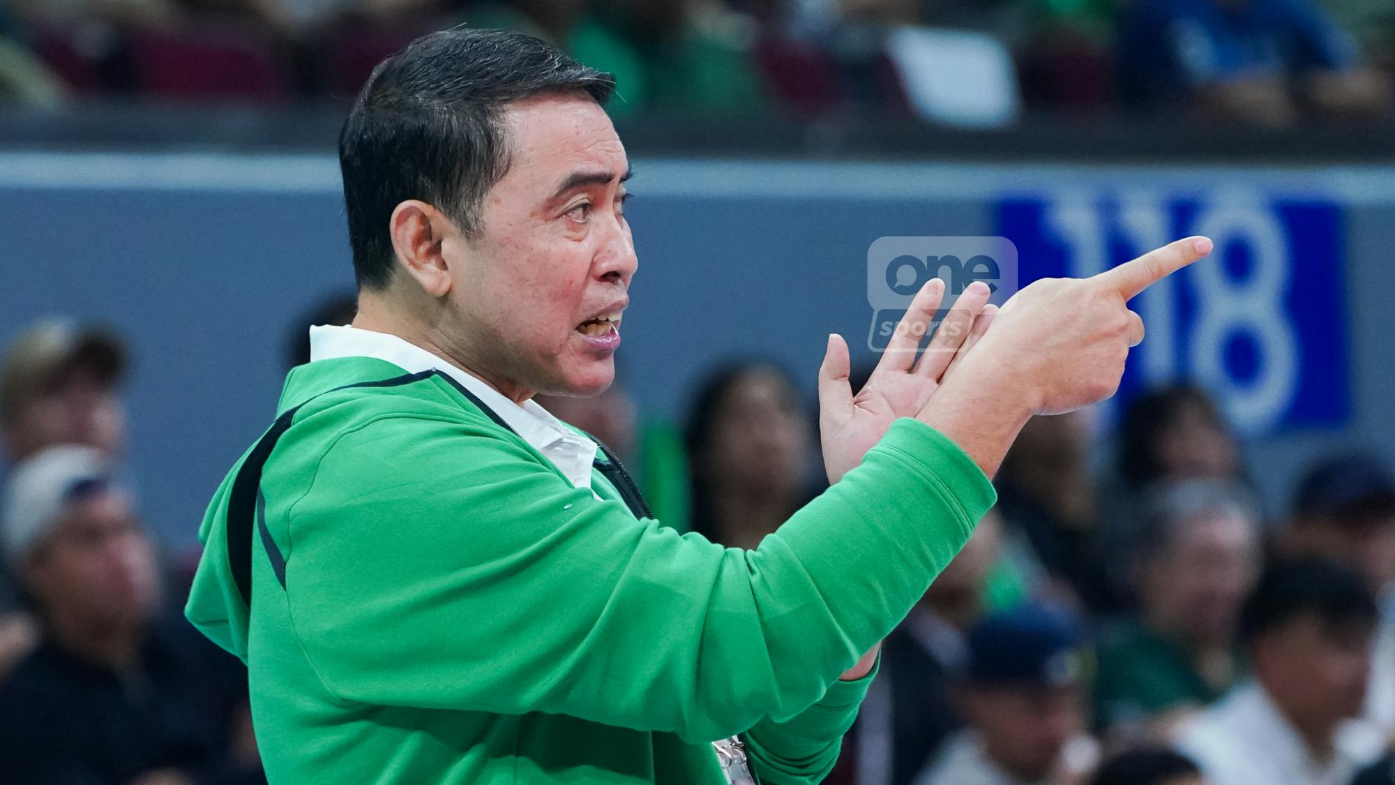 Ramil De Jesus hopes La Salle absorbs learnings in rare UAAP opening-day loss to NU