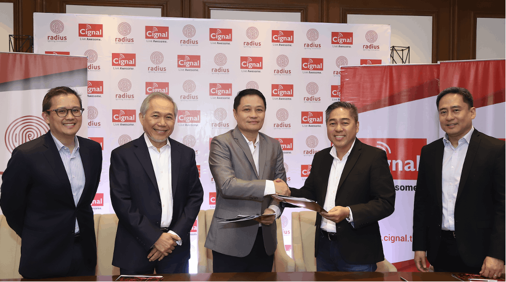 Cignal TV And Radius Telecoms Launch Newest Fiber Broadband Provider