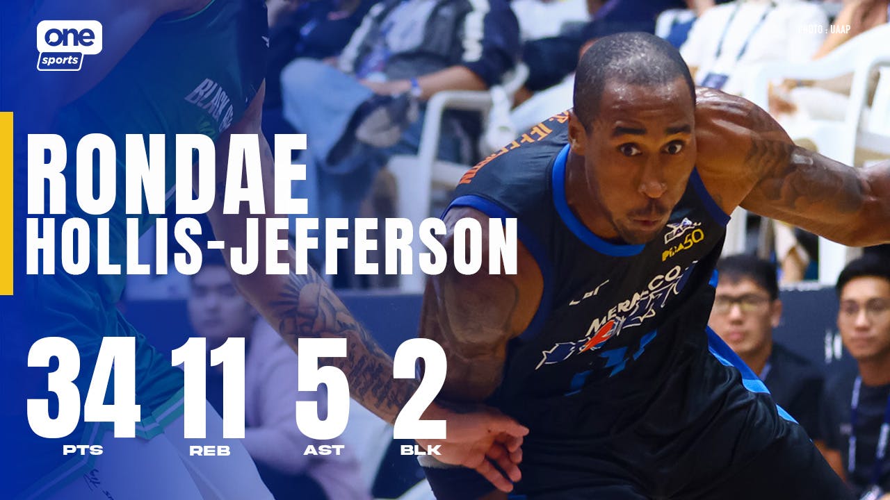 Rondae Hollis-Jefferson dominates for Meralco in Cebu | EASL Highlights