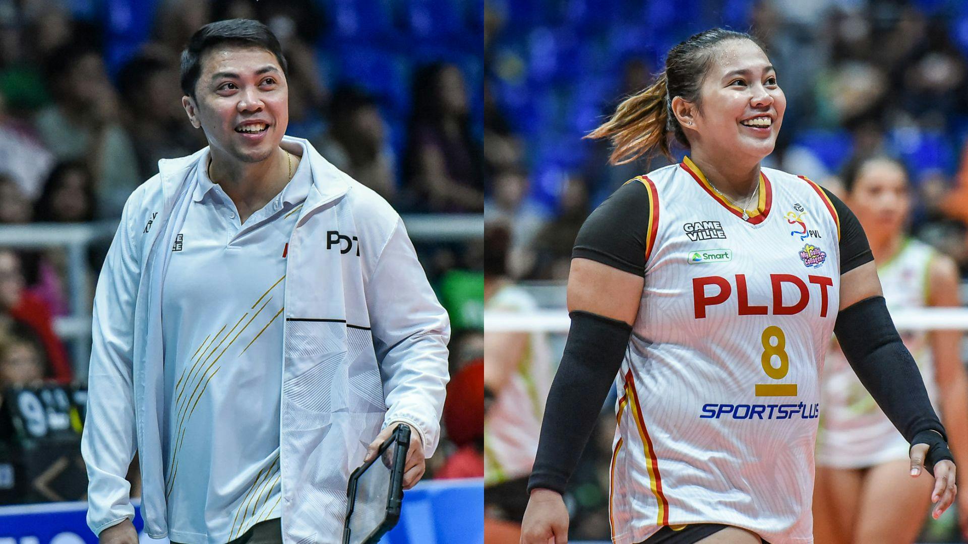 Rald Ricafort, Kath Arado evaluate PLDT’s Pool A campaign in PVL Reinforced 