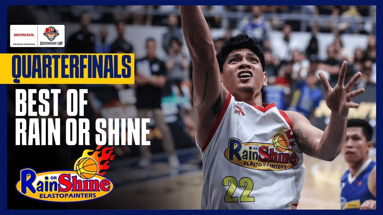 Rain or Shine made the best plays to beat Magnolia in the PBA Governors