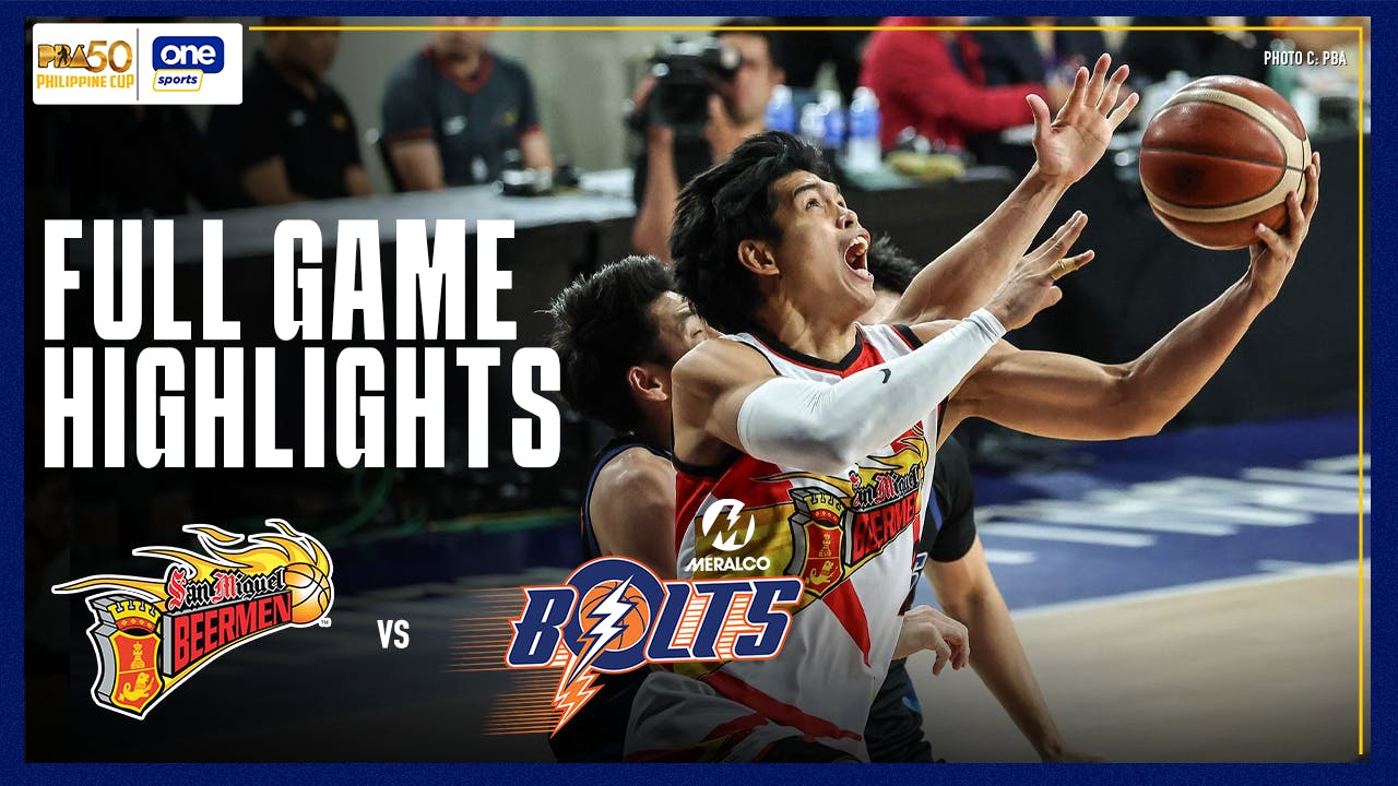Top seed SMB stays hot, zaps Bolts for 9th straight win | PBA Highlights