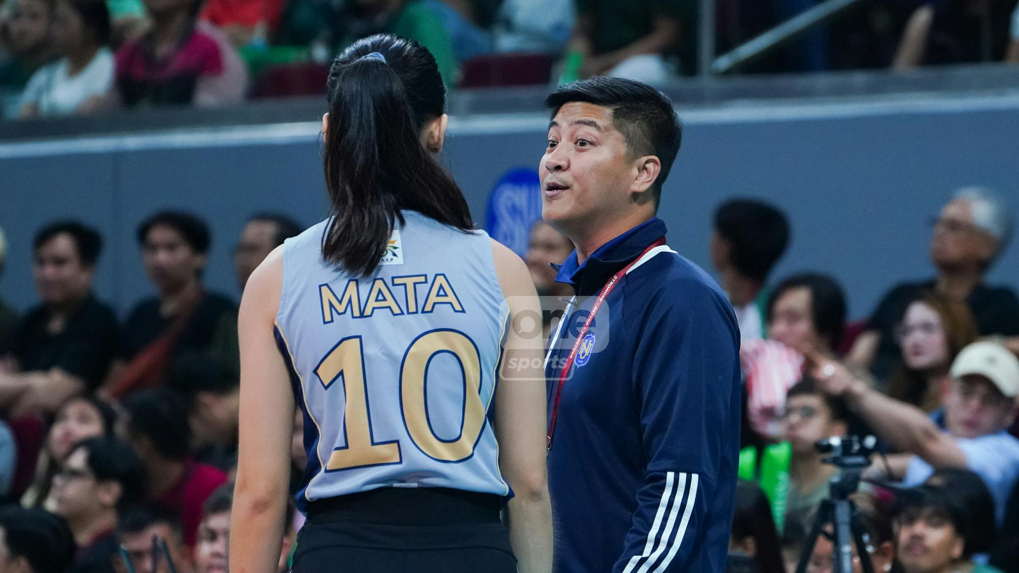 Sherwin Meneses ecstatic to have winning start to UAAP return with NU Lady Bulldogs