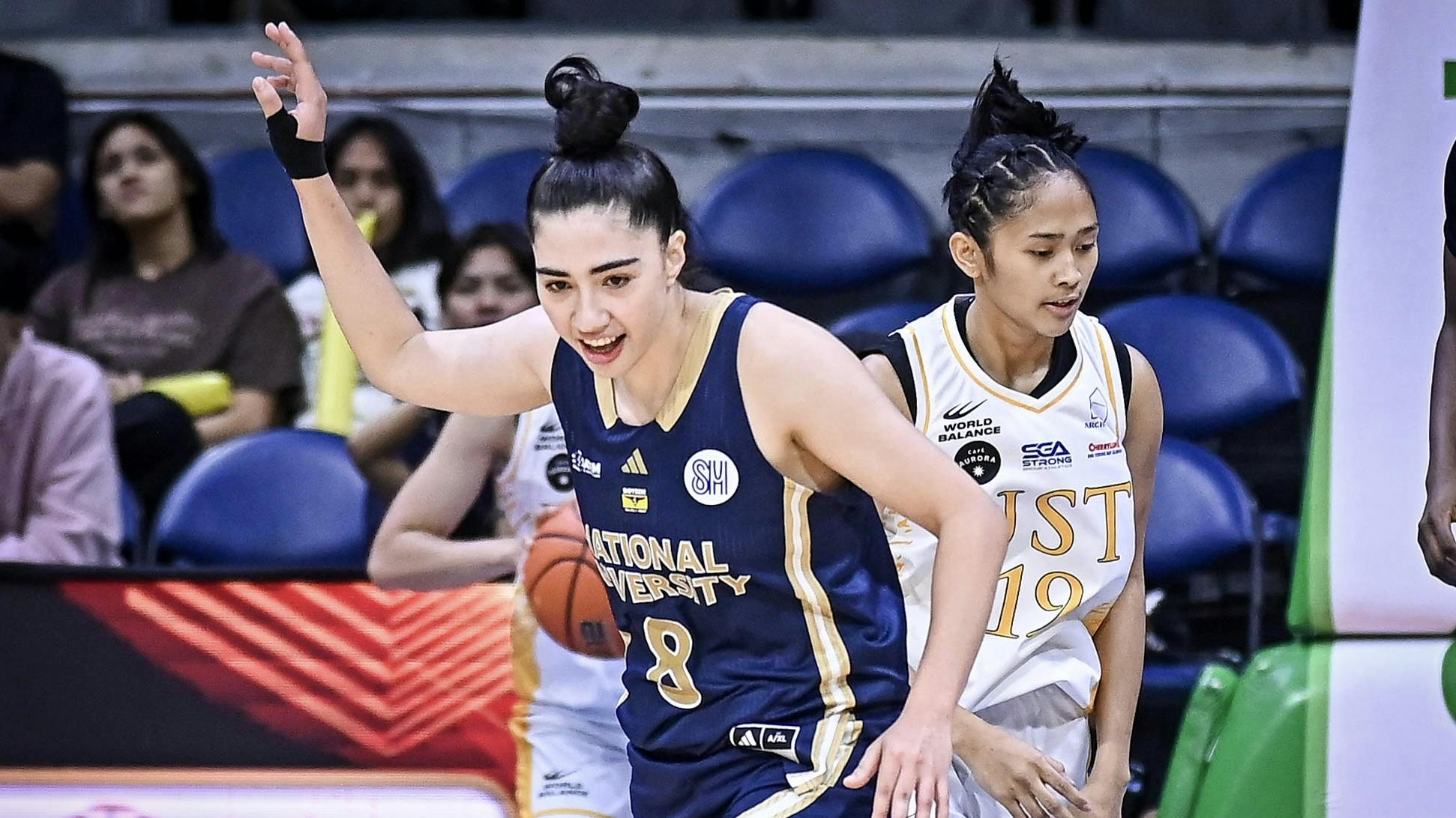 Angel Surada out to make most of last UAAP games with NU Lady Bulldogs
