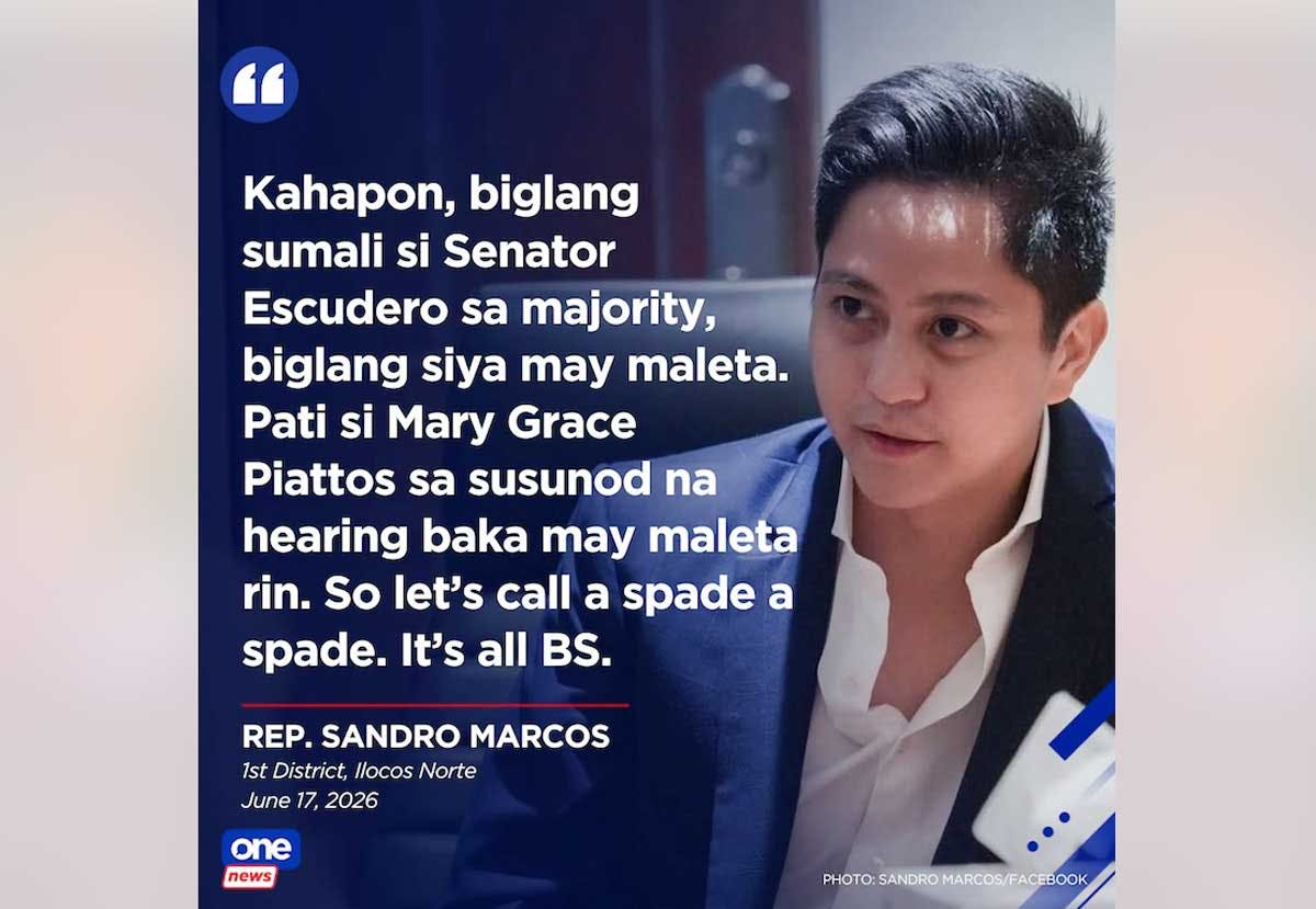 Sandro Marcos On 18 Men’s Accusations: It’s All BS; Sharon Cuneta, Comelec Chief Also Hit Back