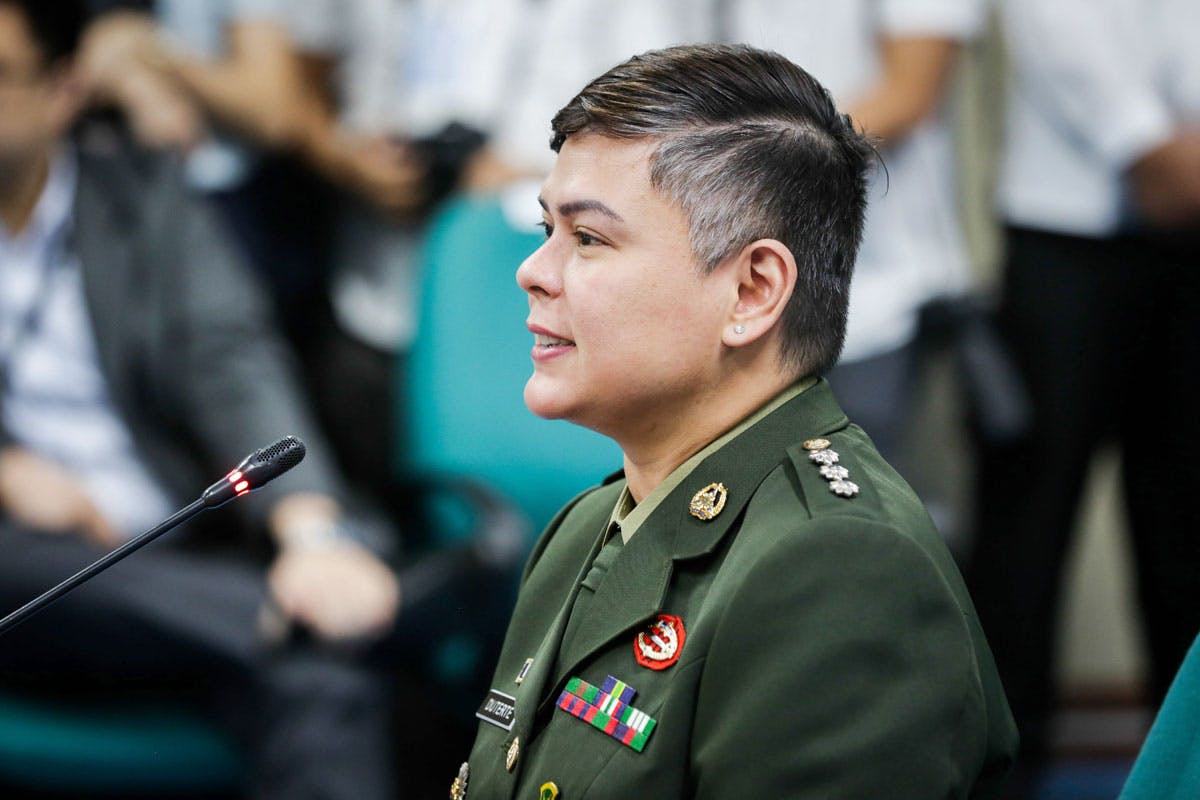 Sara Hopes For Mandatory ROTC In Legislative Agenda