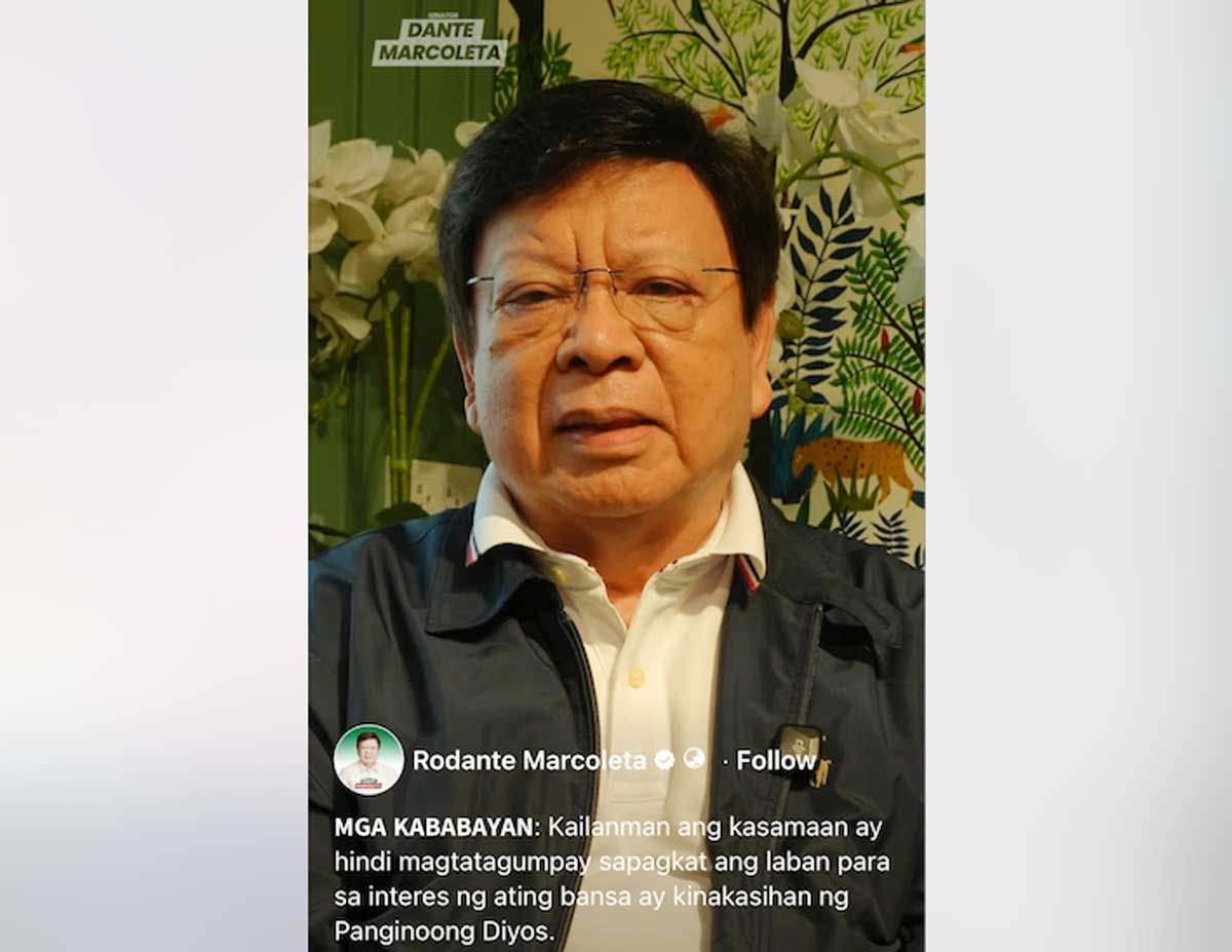 Marcoleta Slams Ombudsman, Senses Arrest