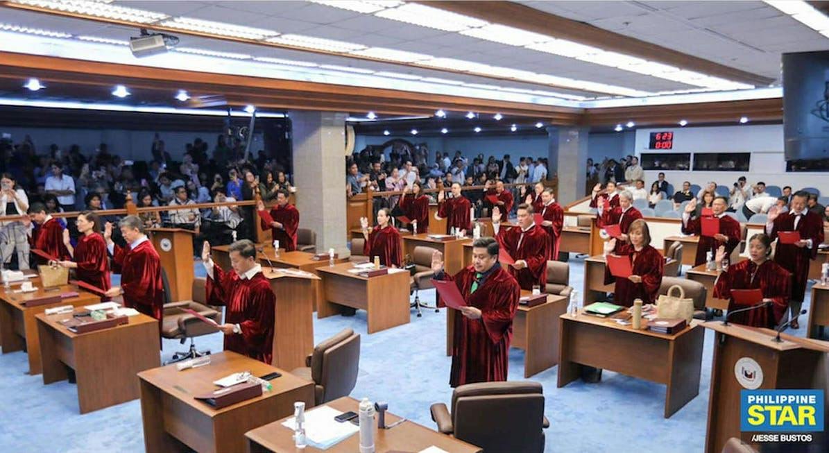 Robes On: Senate Convenes As Impeachment Court On May 18 | OneNews.PH