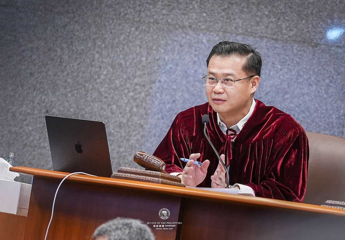 VP Sara Duterte’s Arrest Has No Effect On Impeachment Trial – Gatchalian