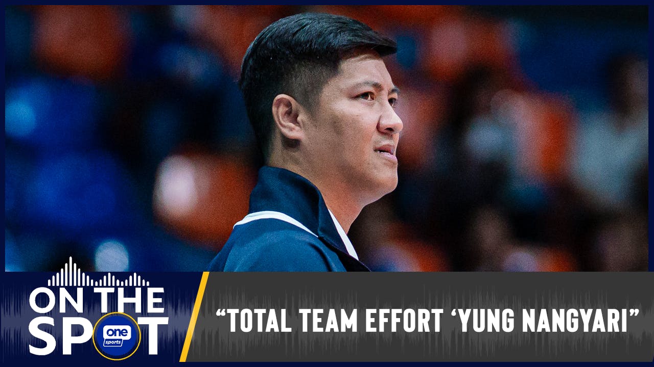 Coach Sherwin Meneses hopes the whole team will be able to play through UAAP Season 87 | OS On The Spot