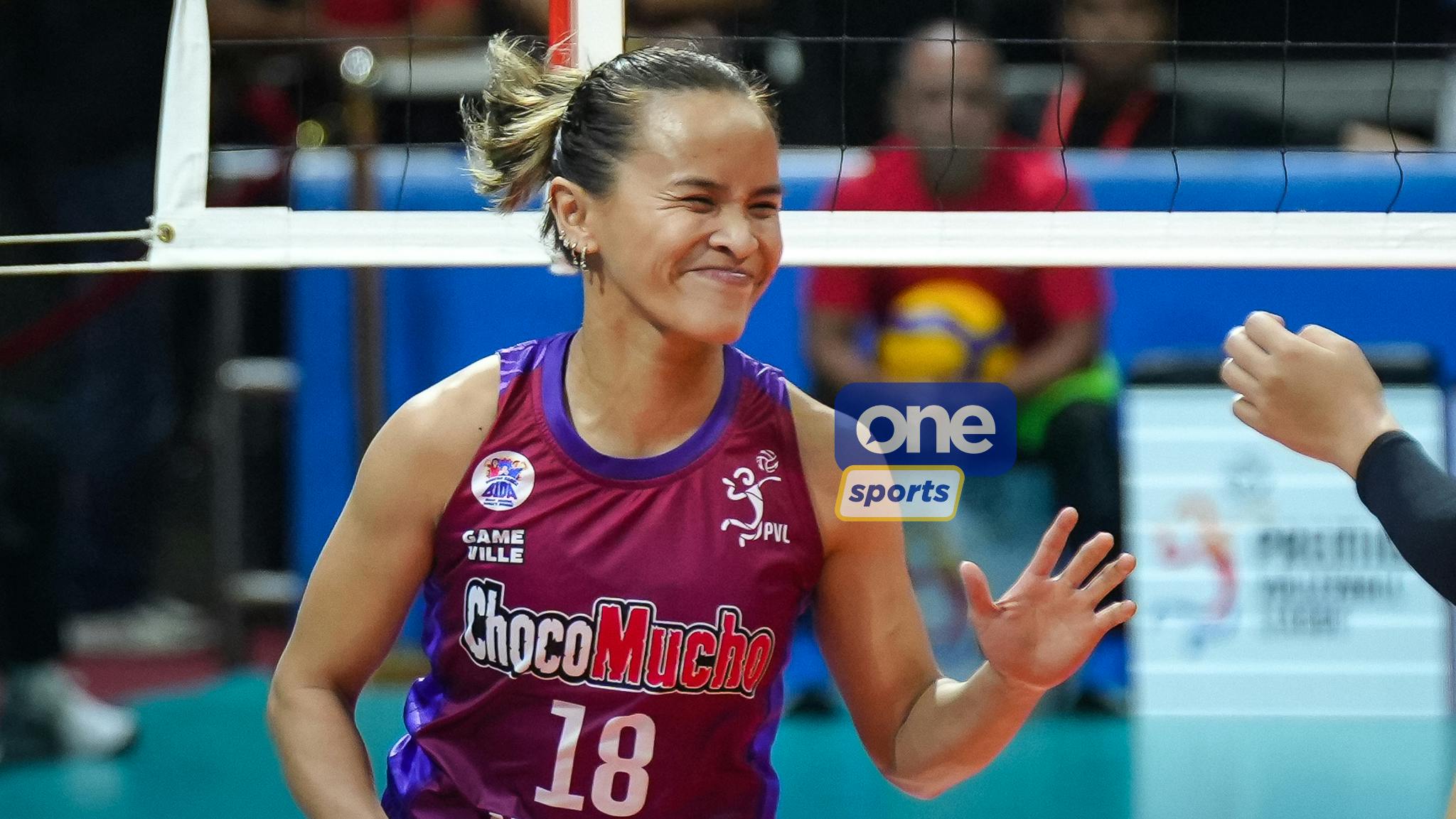 Everything happens for a reason' | Sisi Rondina stays positive despite  Choco Mucho loss to Creamline in PVL | OneSports.PH